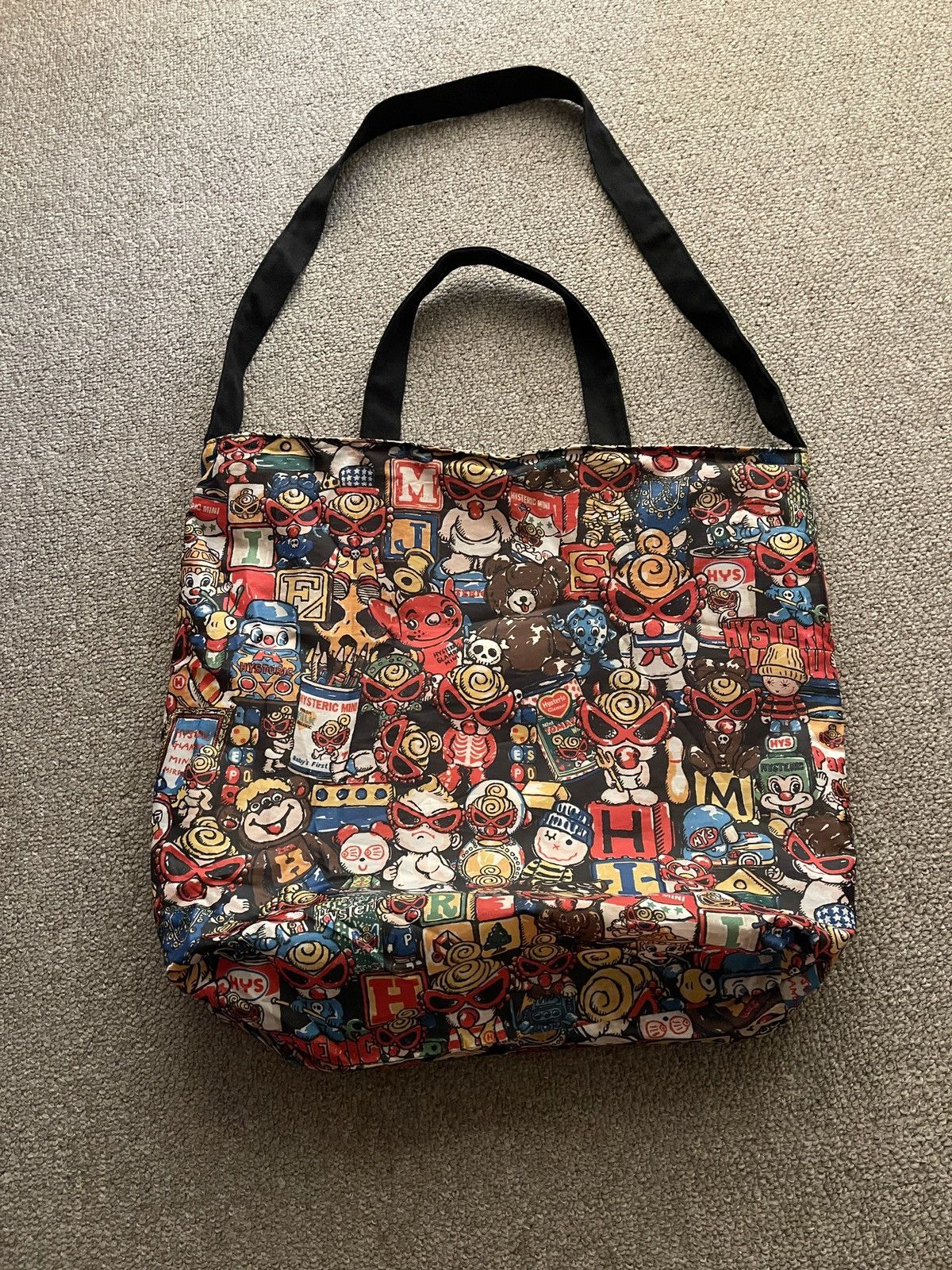 Hysteric Glamour vintage hysteric glamour tokyo all over print 2way totebag Size ONE SIZE - 4 Thumbnail