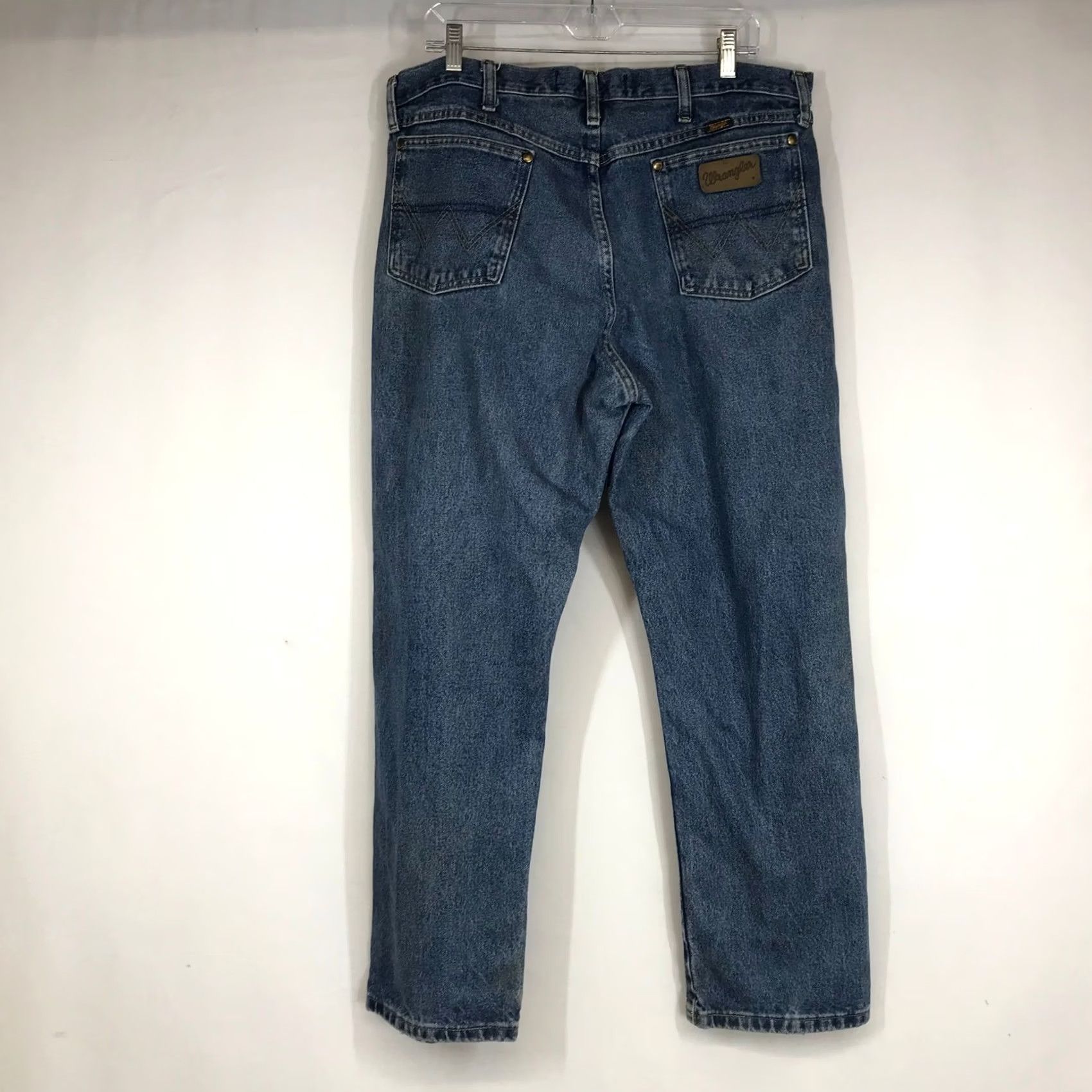 Wrangler VINTAGE Wrangler George Strait Collection Mens Blue Jeans 36x30 Medium Wash 1031MGSHD Size US 36 / EU 52 - 4 Thumbnail