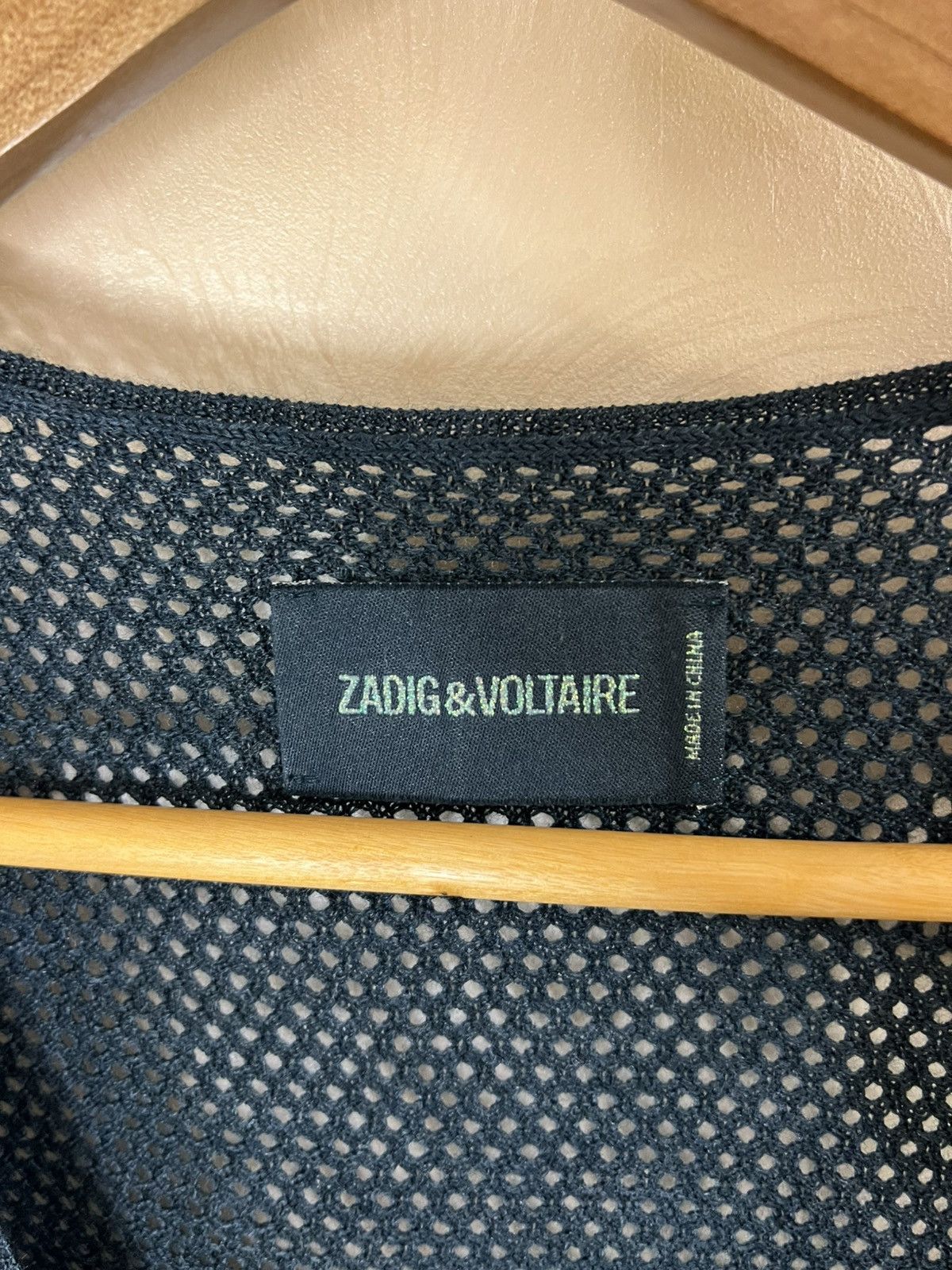 Zadig & Voltaire Zadig & Voltaire Skinny Degrade Skull T Shirt merino wool Size M / US 6-8 / IT 42-44 - 4 Thumbnail