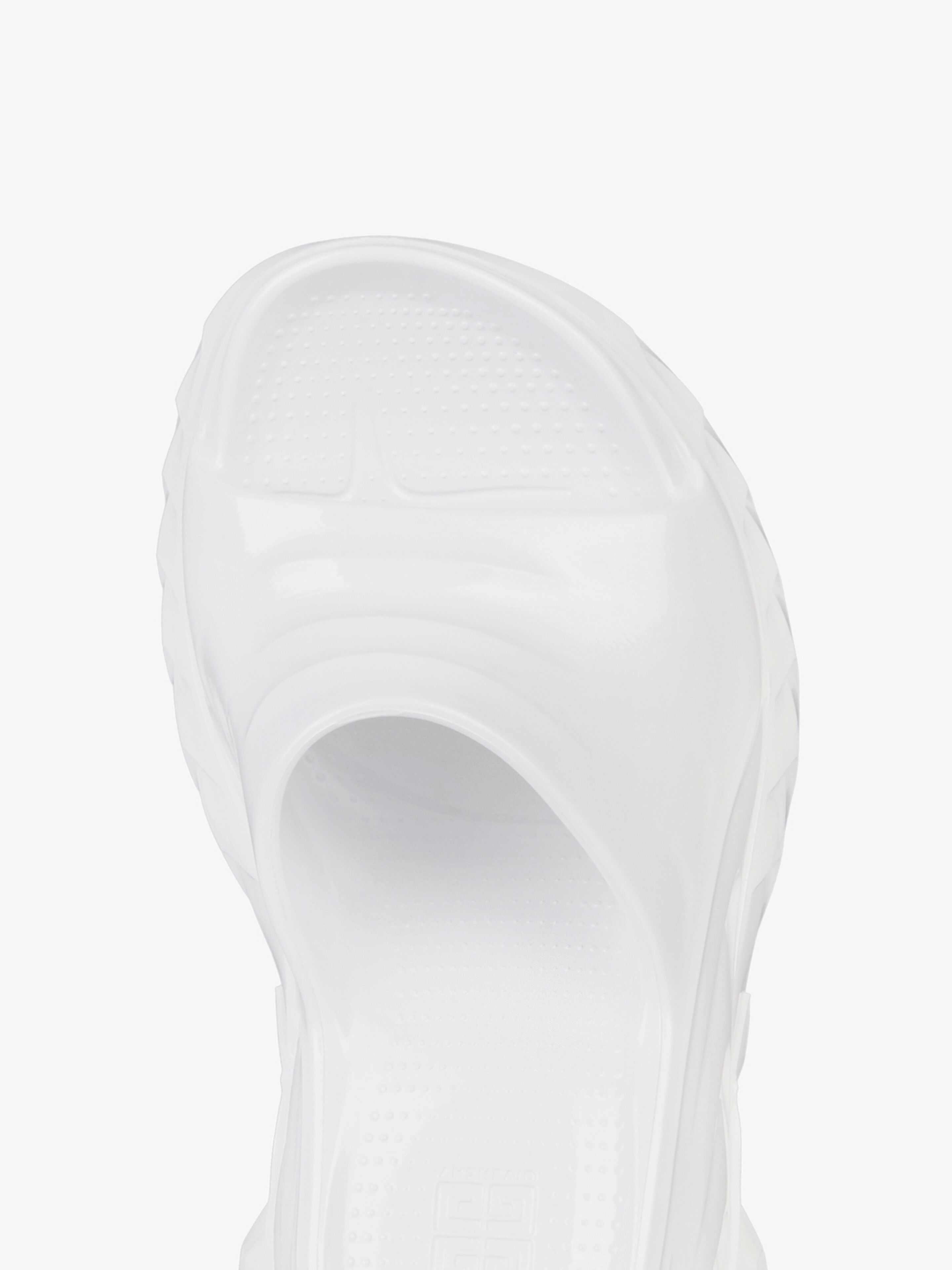 Givenchy oc11z0825 Marshmallow Wedge Sandals In Rubber in White Size US 11 / IT 41 - 7 Thumbnail
