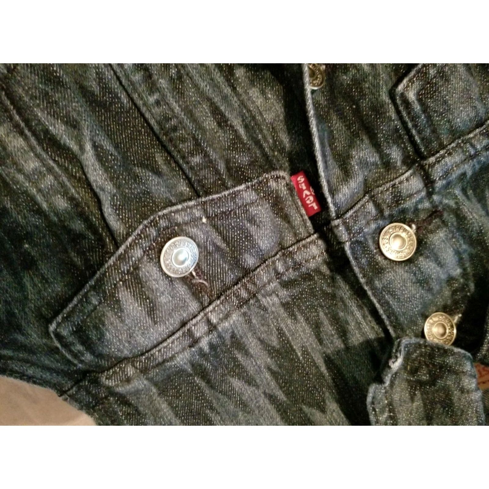 Levi's VINTAGE Levi's Denim Vest XS Blue Jean Jacket Womens Jacket Vest XS Blue Levi's Denim Jacket Size 26" / US 2 / IT 38 - 2 Thumbnail