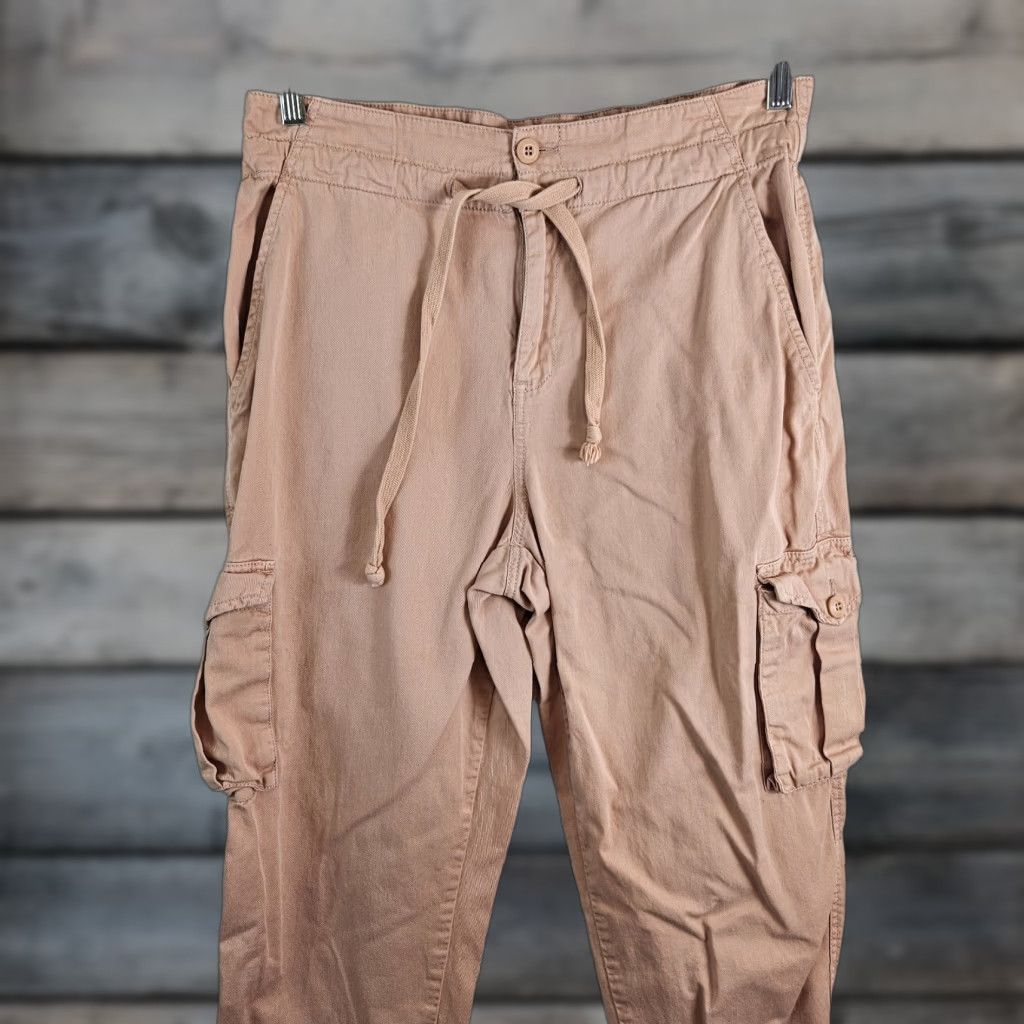 Vintage BLANKNYC Womens Cargo Pants Joggers Pink High Rise Cotton Size 28 Size 28" / US 6 / IT 42 - 1 Thumbnail
