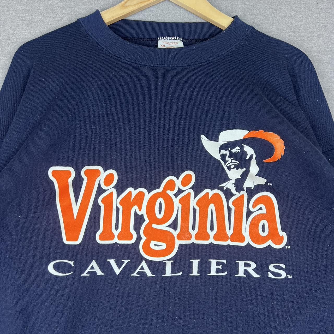 Vintage Vintage Virginia Cavaliers Crewneck Sweatshirt Mens XXL Size US XXL / EU 58 / 5 - 1 Thumbnail