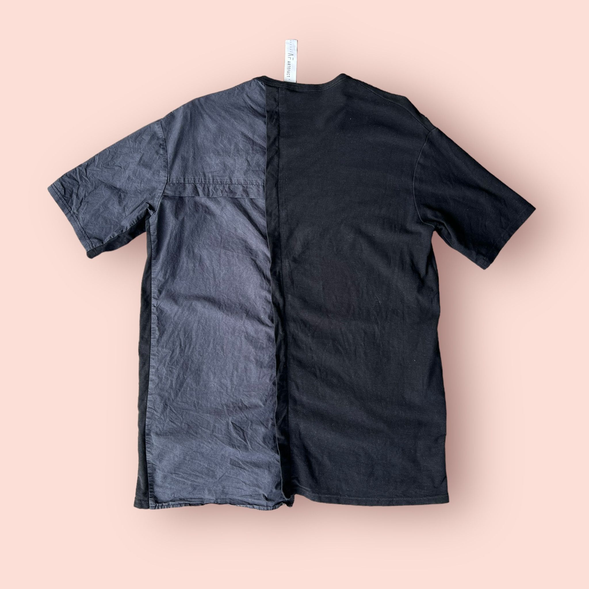 A.F Artefact × Artefact × Japanese Brand A.F ARTEFACT SWITCHING PATTERN 2 TONE T-SHIRT Size US L / EU 52-54 / 3 - 9 Thumbnail