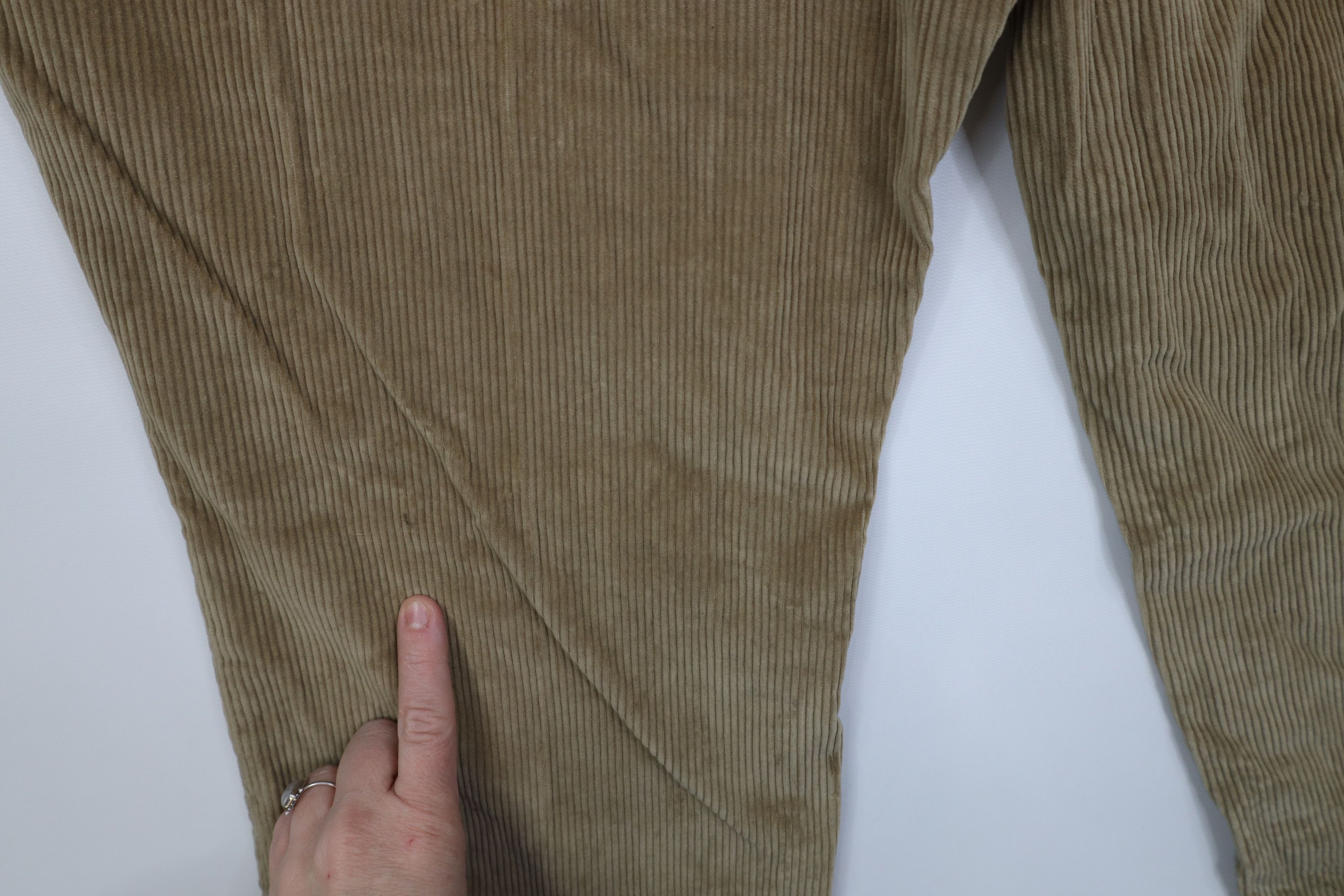 Vintage Vintage 70s Streetwear Wide Leg Corduroy Chino Pants USA Size US 36 / EU 52 - 15 Thumbnail