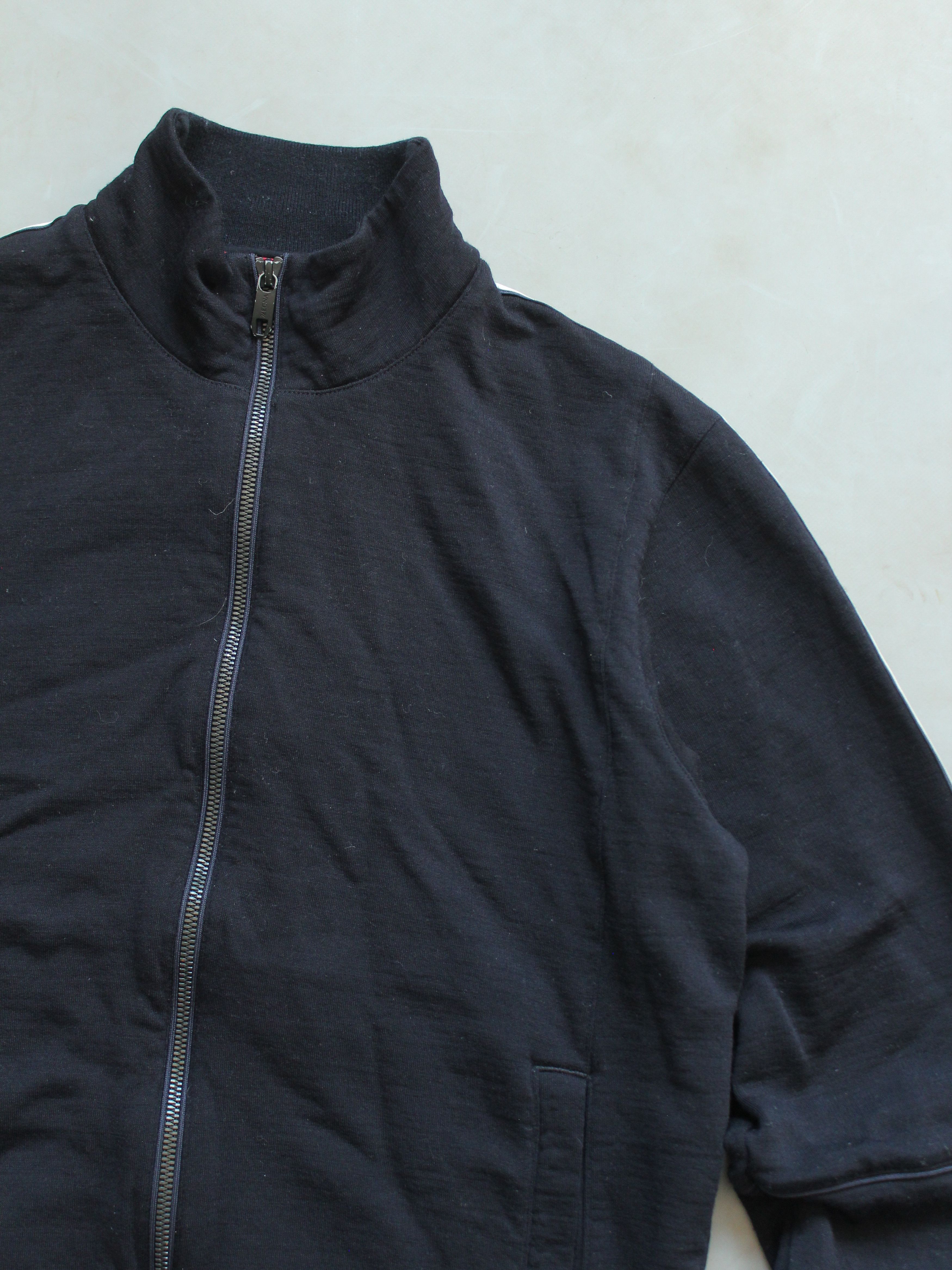 Ermenegildo Zegna × Z Zegna Tech Merino Zegna Zip Wool Jacket S-M Navy Blue Size US M / EU 48-50 / 2 - 9 Thumbnail