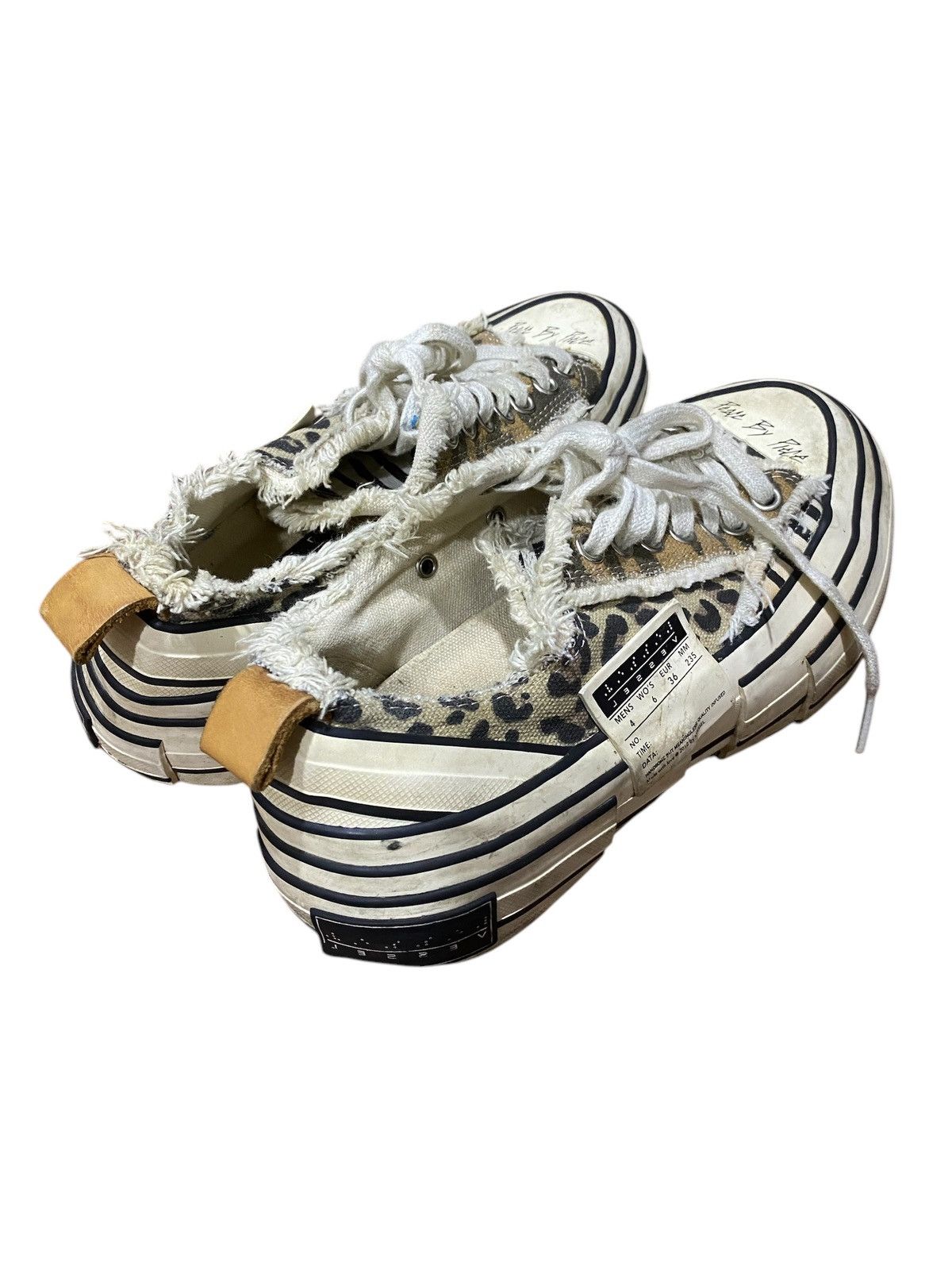 Japanese Brand × Yohji Yamamoto × xVESSEL xVessel G.O.P Lows Classic Leopard Shoes Size US 6 / IT 36 - 5 Thumbnail