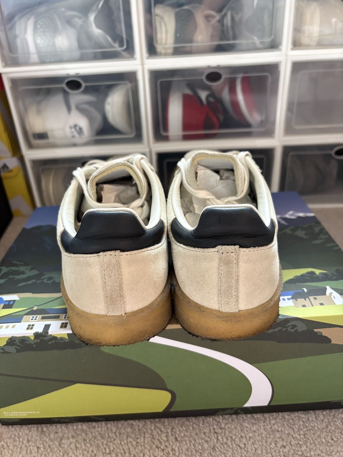 Adidas × Clarks × Ronnie Fieg Adidas x Kith x Clarks 8th Street Samba White Black Size 8.5 Size US 8.5 / EU 41-42 - 5 Thumbnail