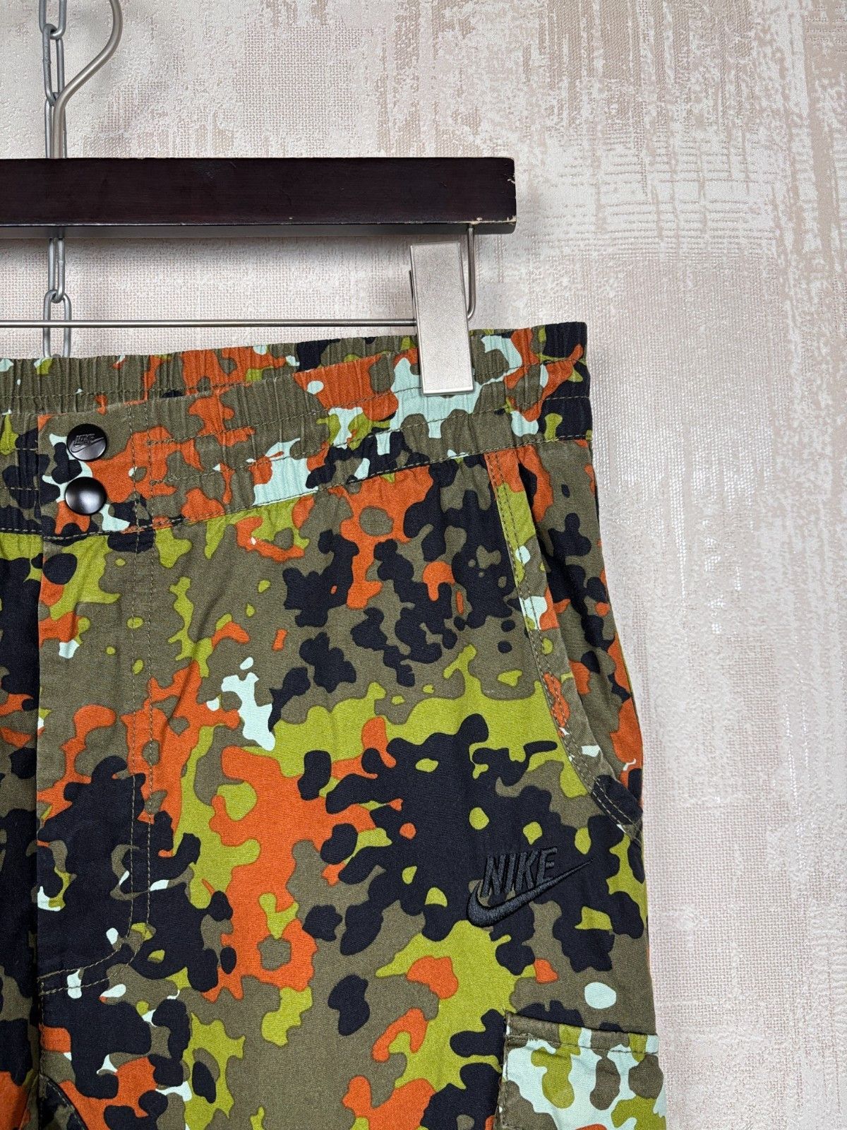 Nike Nike F.C. Allover Print Woven Camo Cargo Pants Jogger Size US 30 / EU 46 - 6 Thumbnail