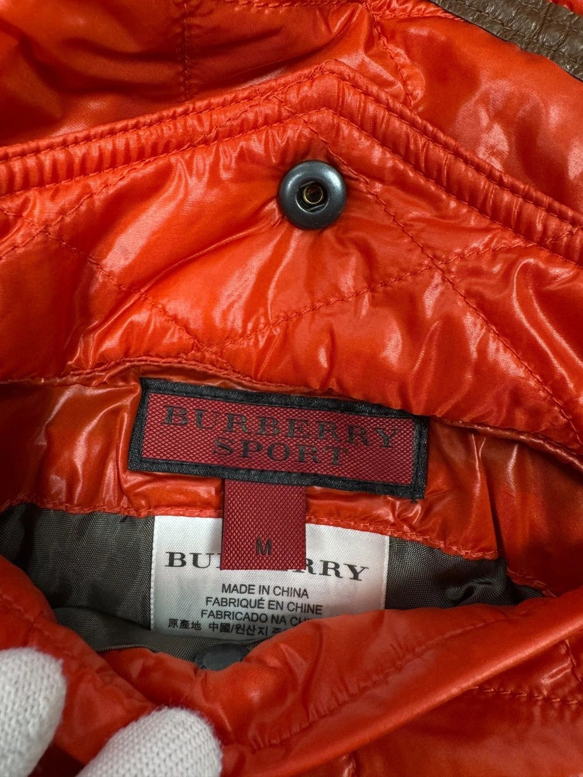 Burberry Burberry Sport Quilted Reversible Jacket Leather Trim size M Size M / US 6-8 / IT 42-44 - 15 Thumbnail