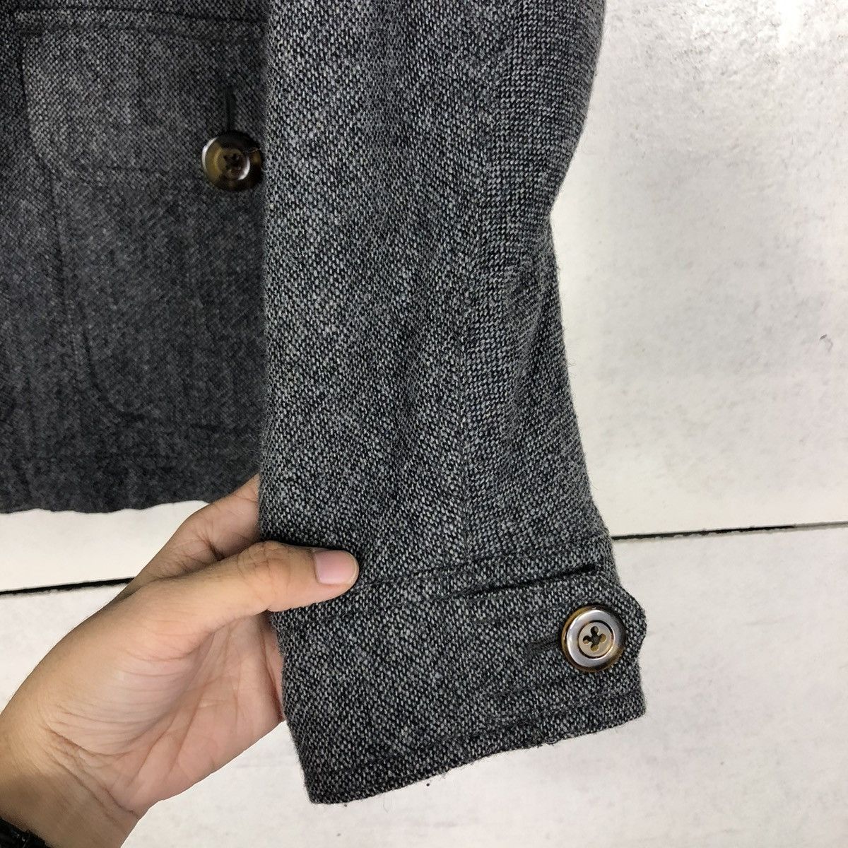 Japanese Brand 🔥VINTAGE BIKER JACKET BIG POCKET DUFFER PATENT ISSEY MIYAKE Size US M / EU 48-50 / 2 - 18 Thumbnail
