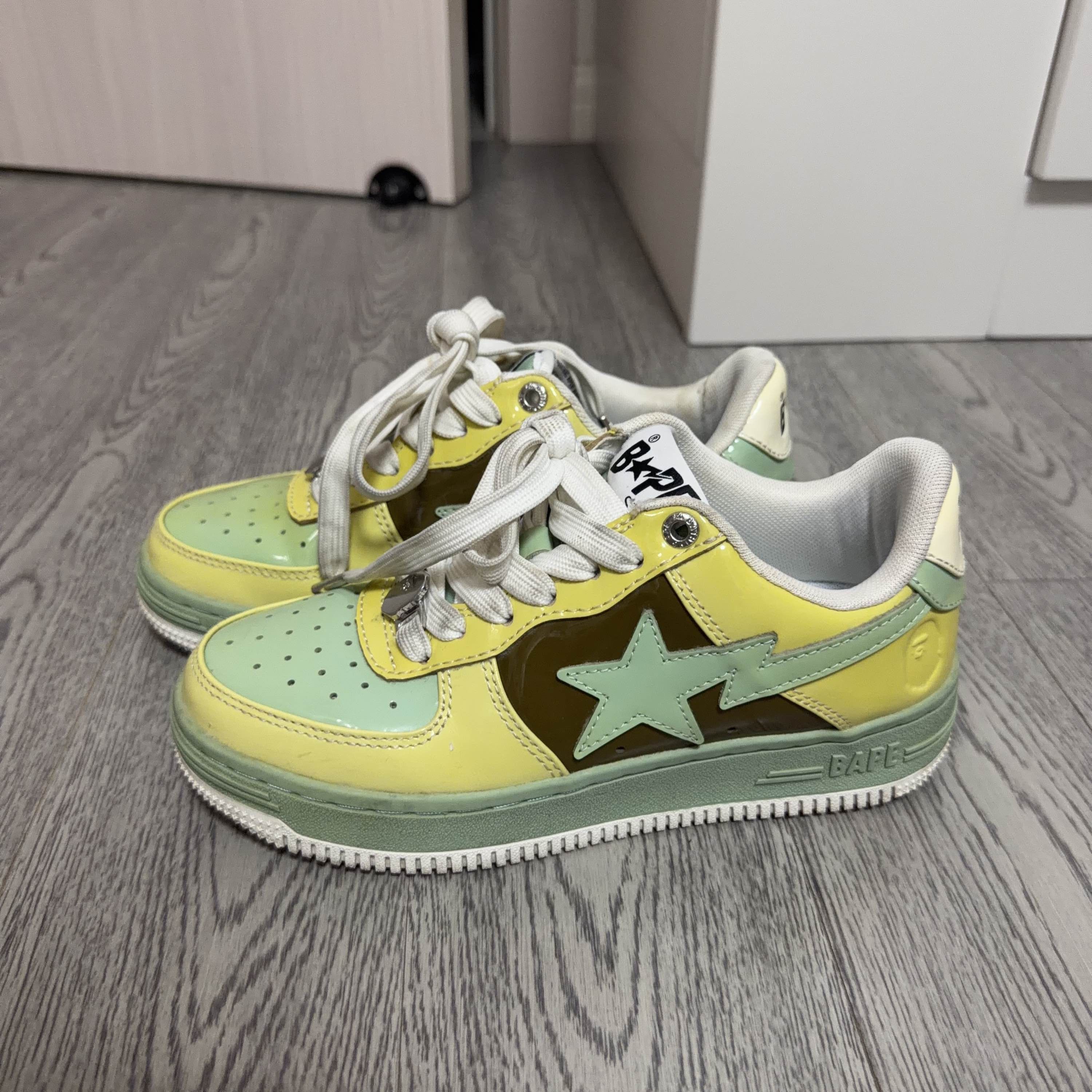 Bape A Bathing Ape Bape STA Patent Sneakers Size US 4 Size US 4 / IT 34 - 1 Thumbnail