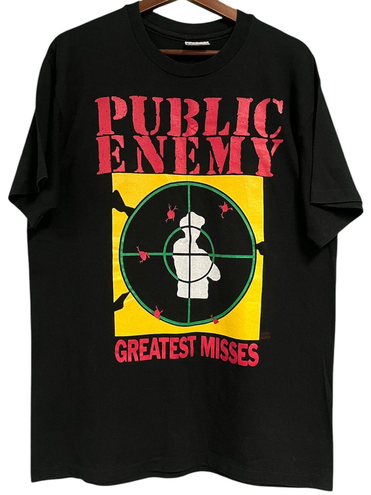 Band Tees × Public Enemy × Vintage Vintage Public Enemy 90s t shirt Size US L / EU 52-54 / 3 - 1 Thumbnail