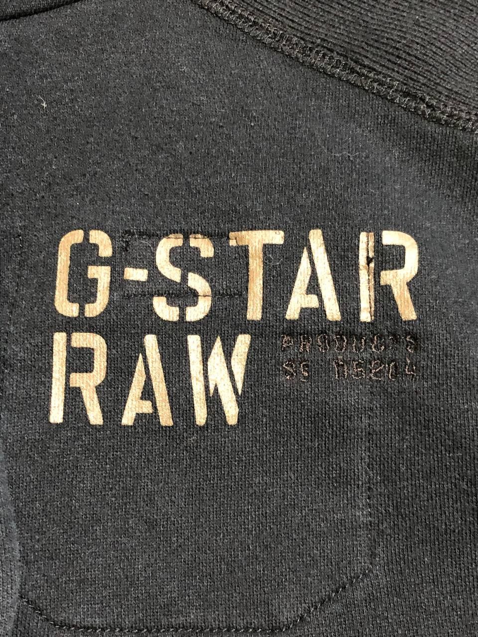 G-Star Hoodie G-Star Raw Big Logo vintage GS01 3301 sweatshirts Size US M / EU 48-50 / 2 - 5 Thumbnail
