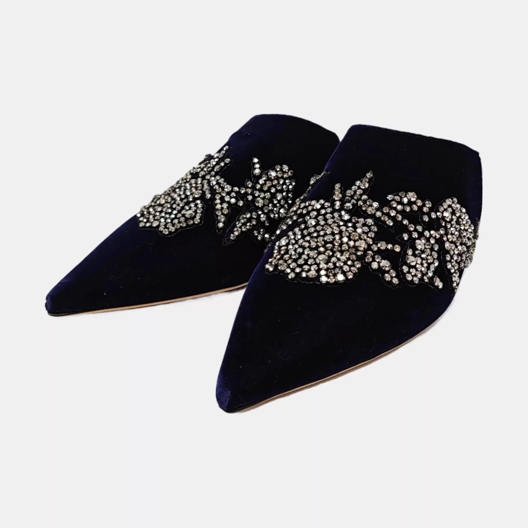 Jimmy Choo Authentic Jimmy Choo Diamante Slides Size 37 Size US 6.5 / IT 36.5 - 2 Thumbnail