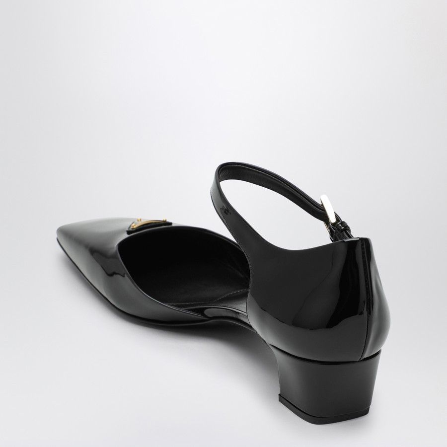 Prada o1d2blof0924 Leather Décolleté in Black Size US 10 / IT 40 - 4 Thumbnail