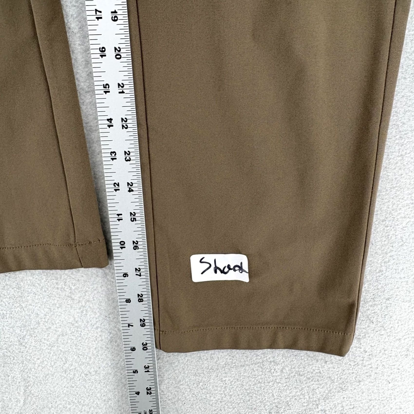 Vintage VRST Limitless Athletic Fit 5-Pocket Pants Mens 32x30 Khakis Twill Beige Stretch Inseam 30 Zip Straight Mens Regular Size US 32 / EU 48 - 7 Thumbnail