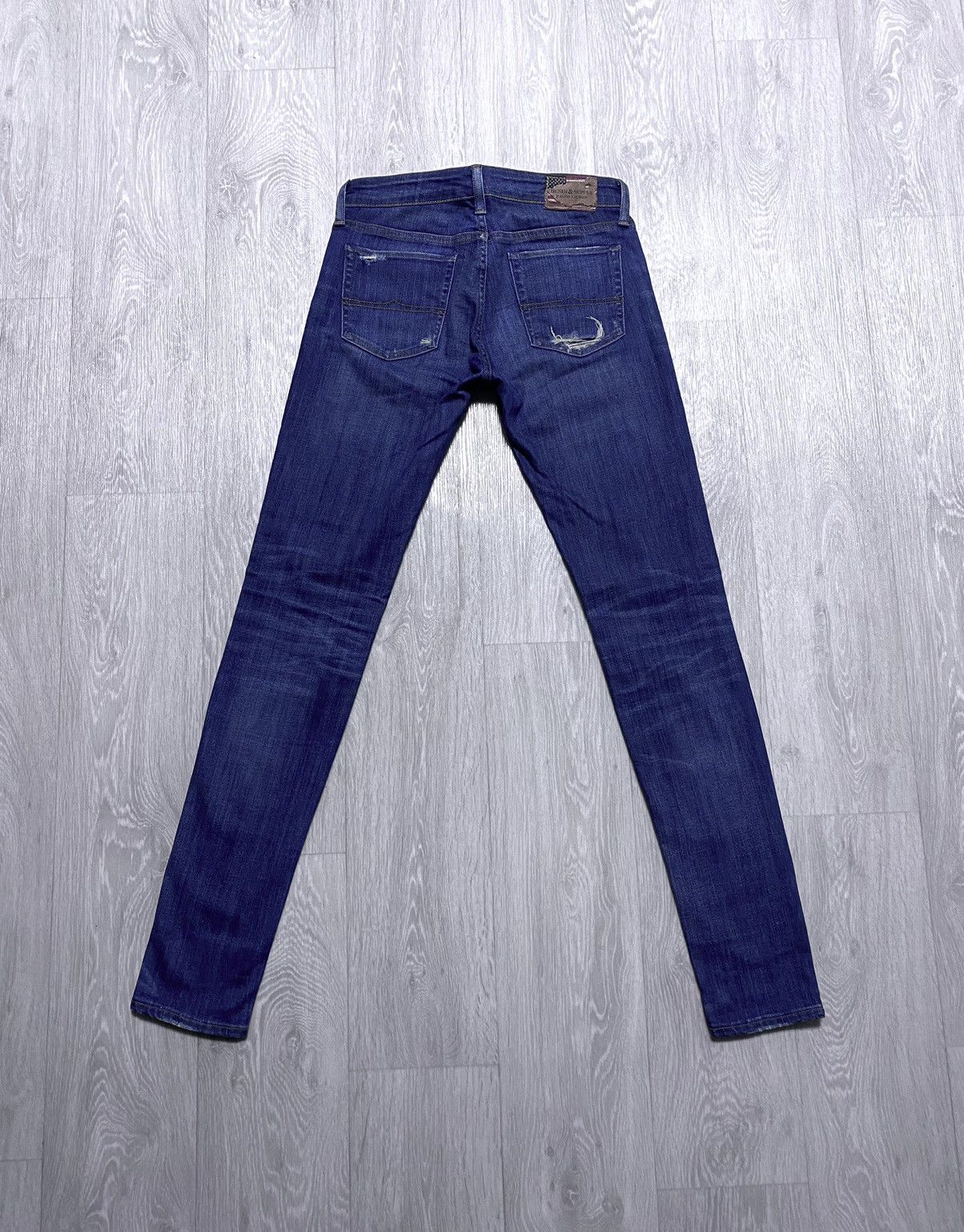 Denim & Supply Ralph Lauren DS RL Ralph Lauren Washed Torn Distressed Skinny Jeans Denim Size 27" / US 4 / IT 40 - 2 Thumbnail