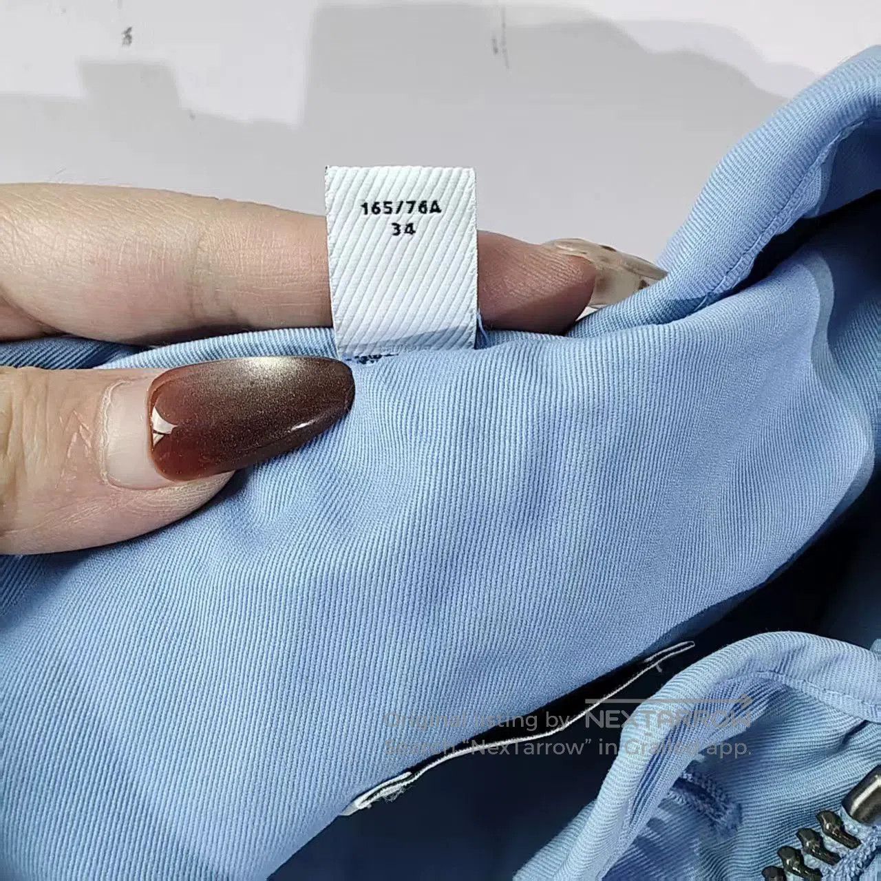 Burberry burberry light blue jacket, nearly new. Size US M / EU 48-50 / 2 - 4 Thumbnail