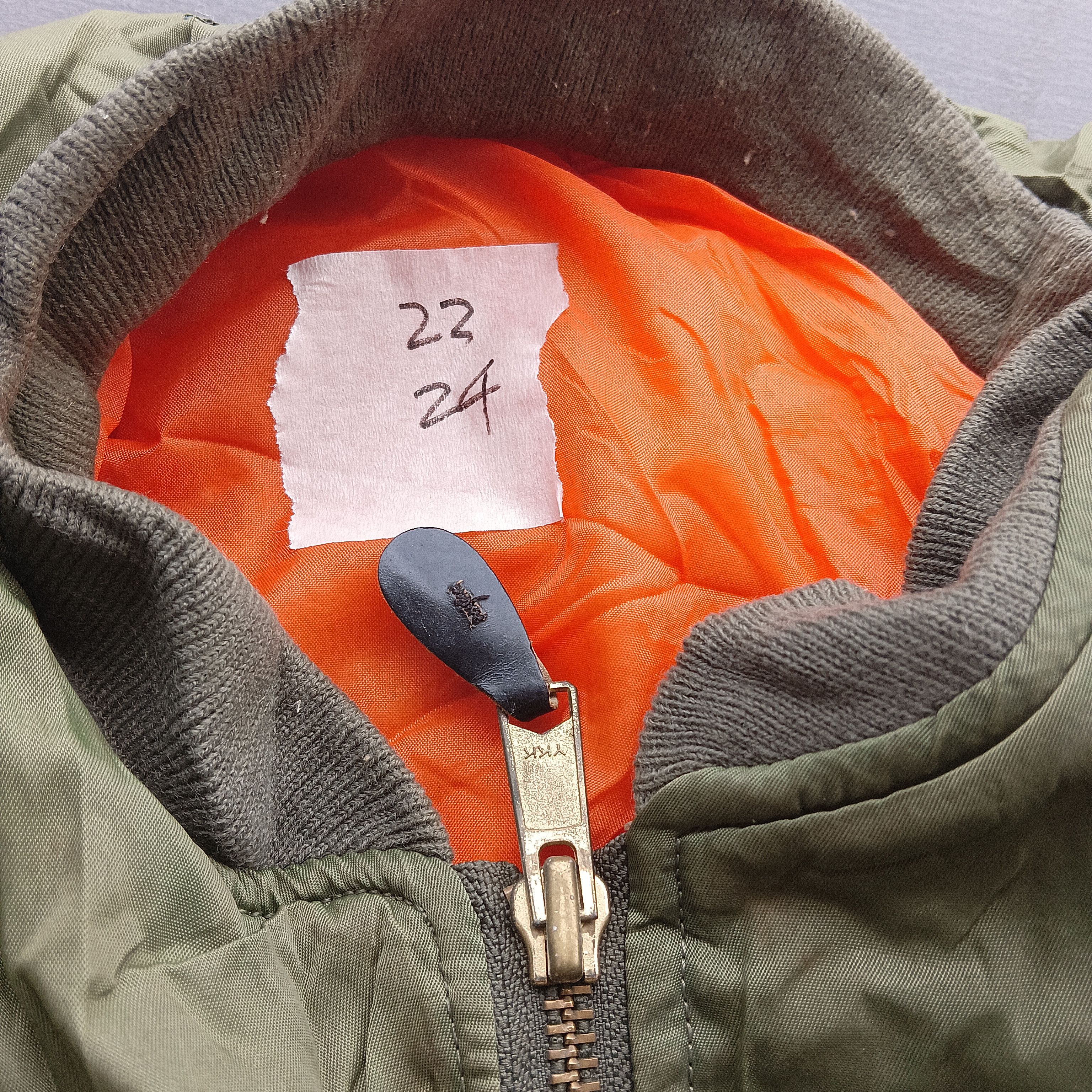 Vintage vintage flight jacket 2 pcs SIZE L & XL Size US L / EU 52-54 / 3 - 5 Thumbnail