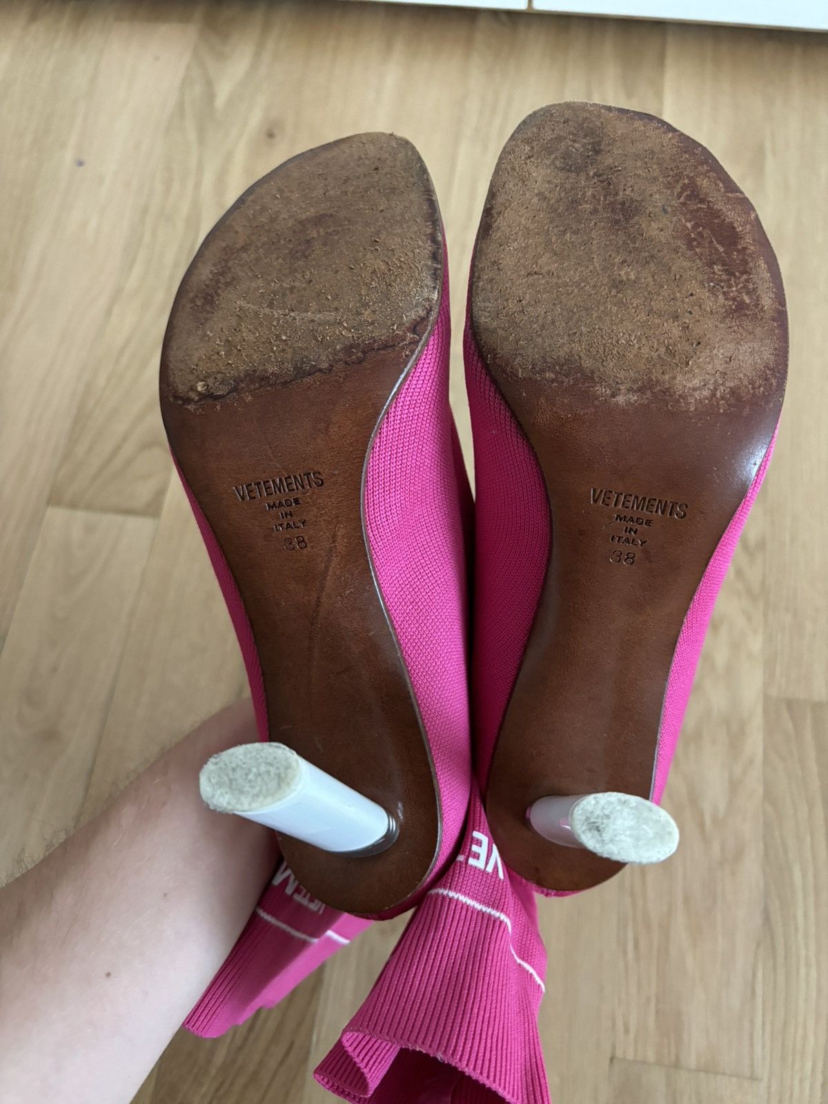 Vetements Vetements Boots in Pink in 38 🚬 Size US 8 / IT 38 - 9 Thumbnail