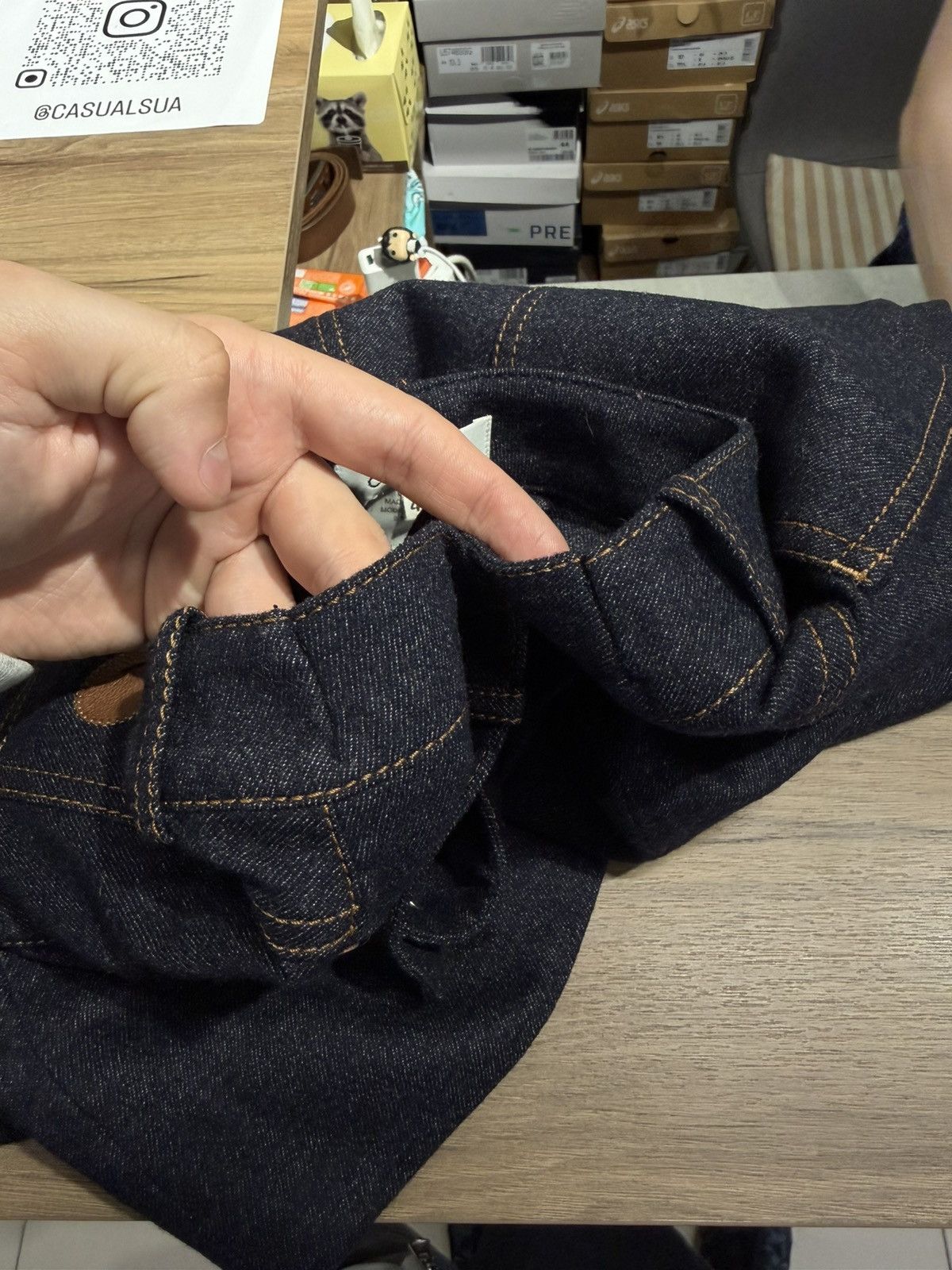Celine CELINE triomphe Back logo wool flare croped pants vintage Size 28" / US 6 / IT 42 - 24 Thumbnail