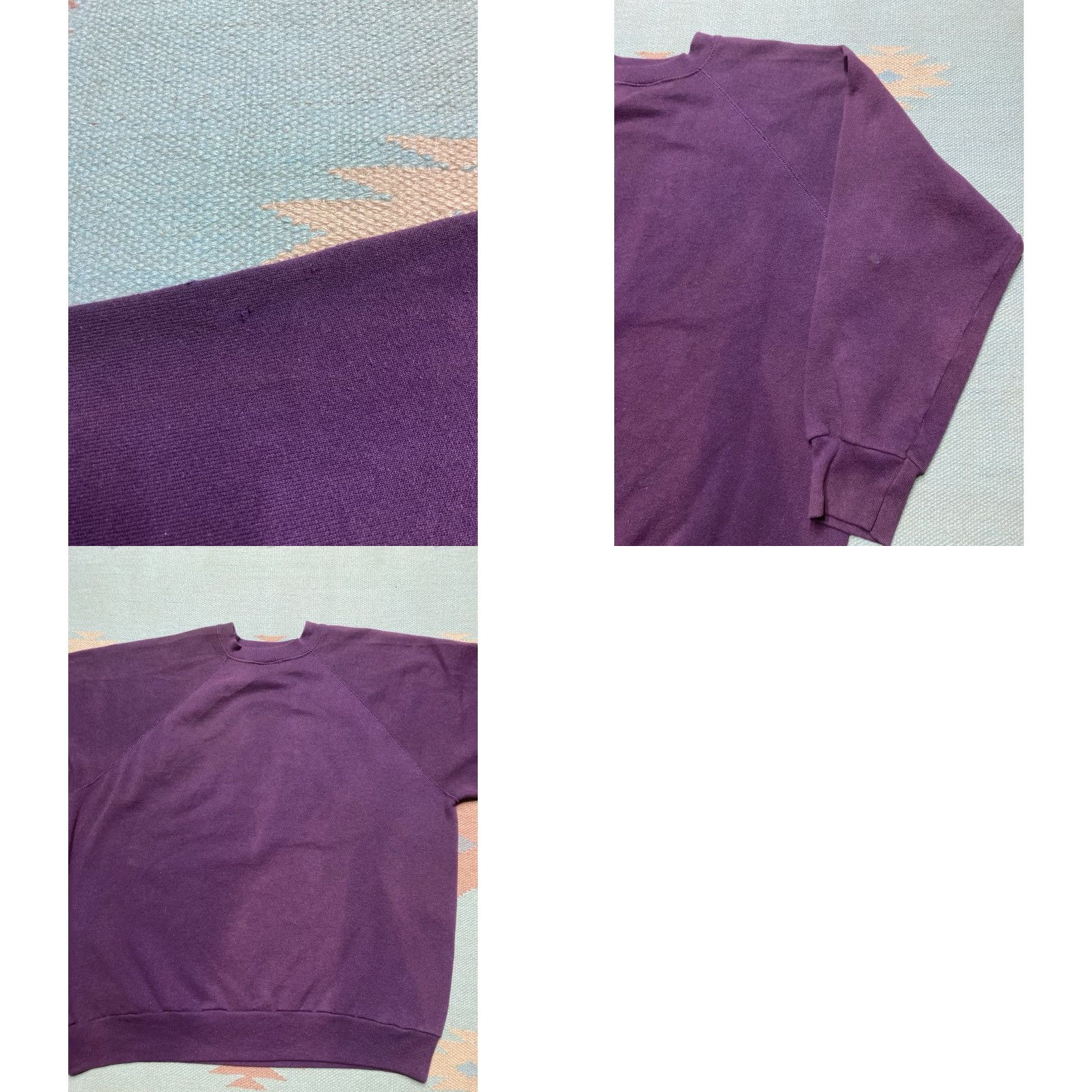 Vintage VINTAGE Florida fish aztec purple USA adult Large crewneck sweatshirt Shirt Mens History? Size US L / EU 52-54 / 3 - 8 Thumbnail
