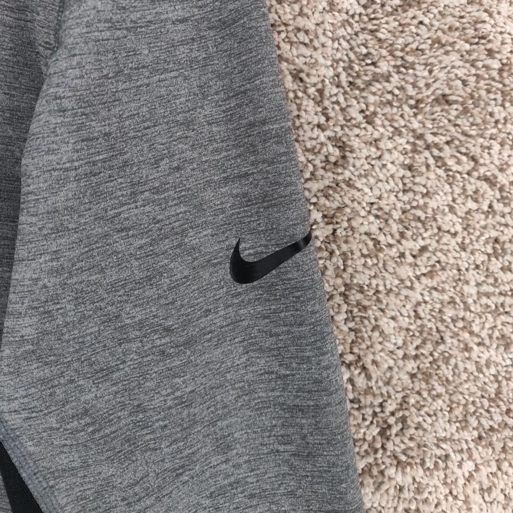 Nike Nike Pro Hoodie Womens XL Gray Hyper Warm Training Running Trail Outdoor Size XL / US 12-14 / IT 48-50 - 6 Thumbnail