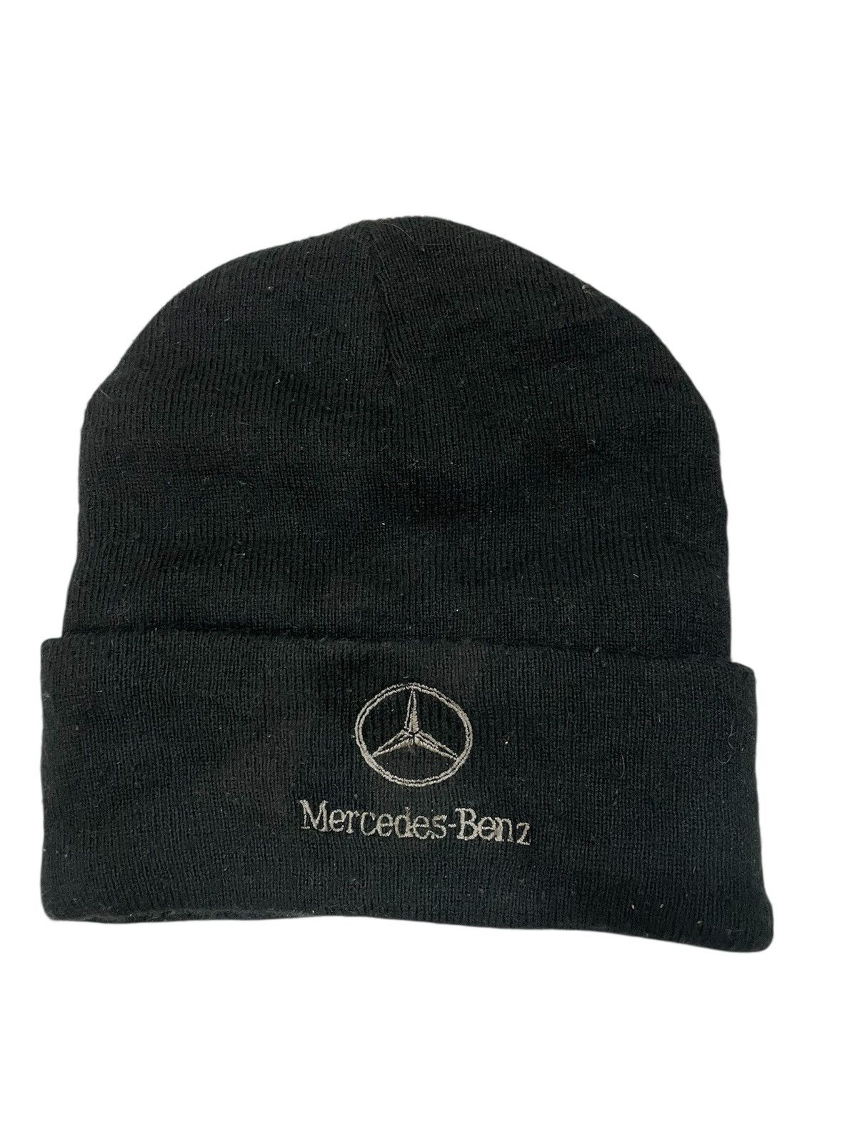 Mercedes-Benz Vintage Mercedes Benz Beanie embroidery Logo Thinsulate Size ONE SIZE - 2 Thumbnail