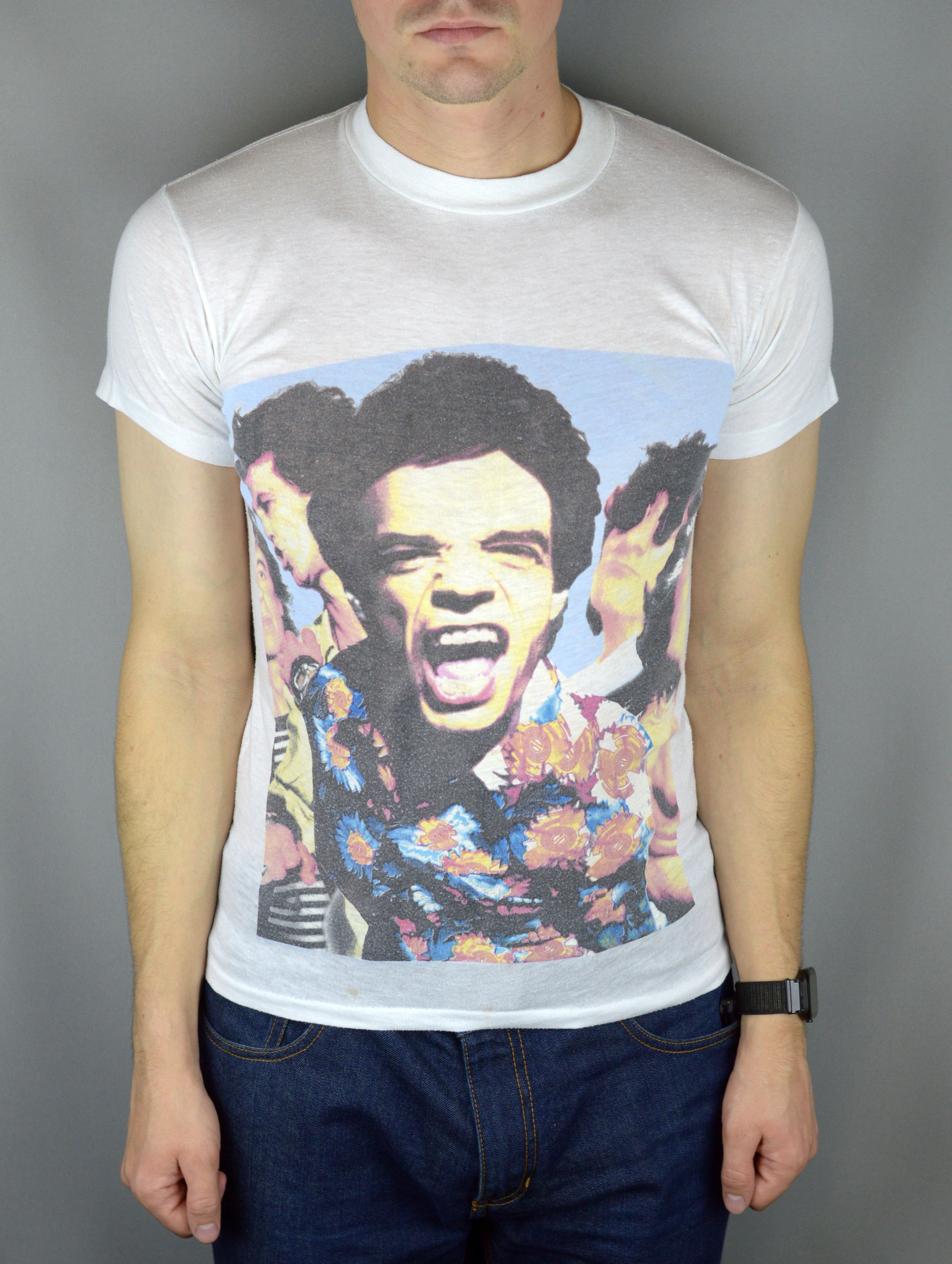 The Rolling Stones × Vintage Vintage Rolling Stones Steel Wheels 1989 t shirt Size US M / EU 48-50 / 2 - 1 Thumbnail