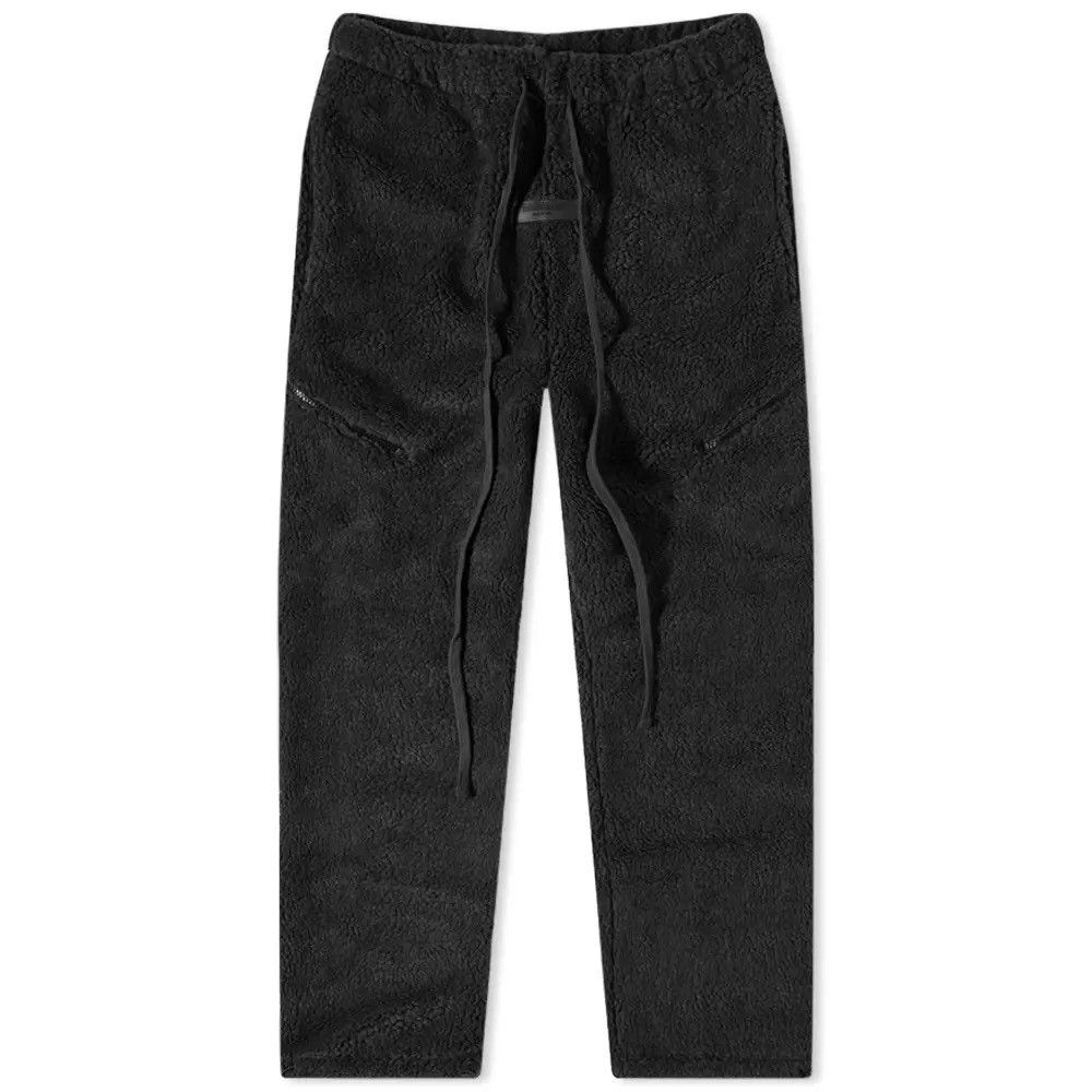 Essentials × FOG × Fear of God NEW Fear Of God Essentials Relaxed Polar Fleece Pants - Iron Size US 30 / EU 46 - 1 Thumbnail