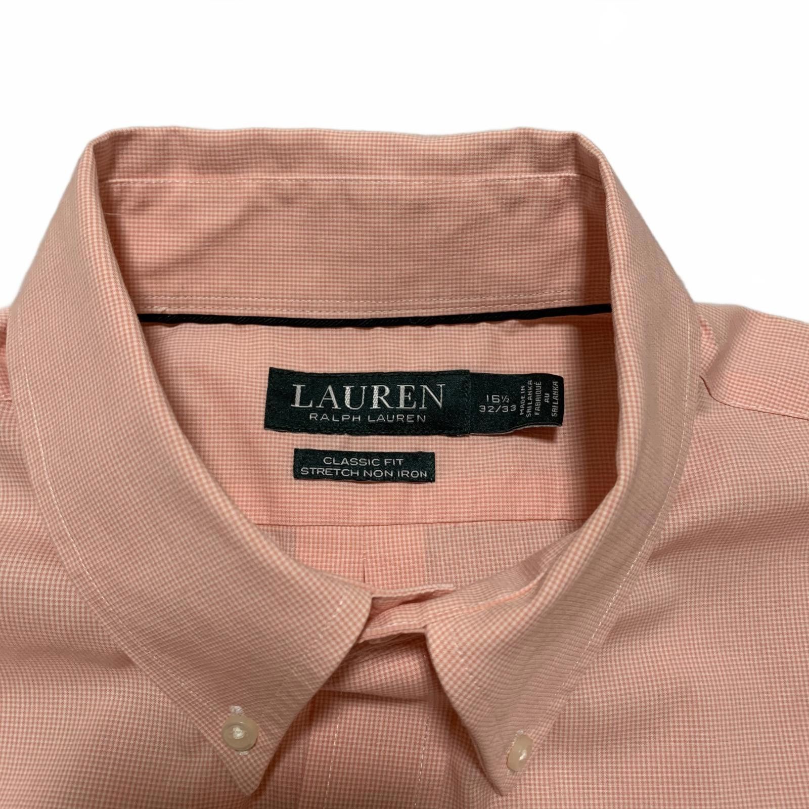 Lauren Ralph Lauren Lauren Ralph Lauren Classic Fit Non Iron Shirt 16.5 Size US M / EU 48-50 / 2 - 3 Thumbnail