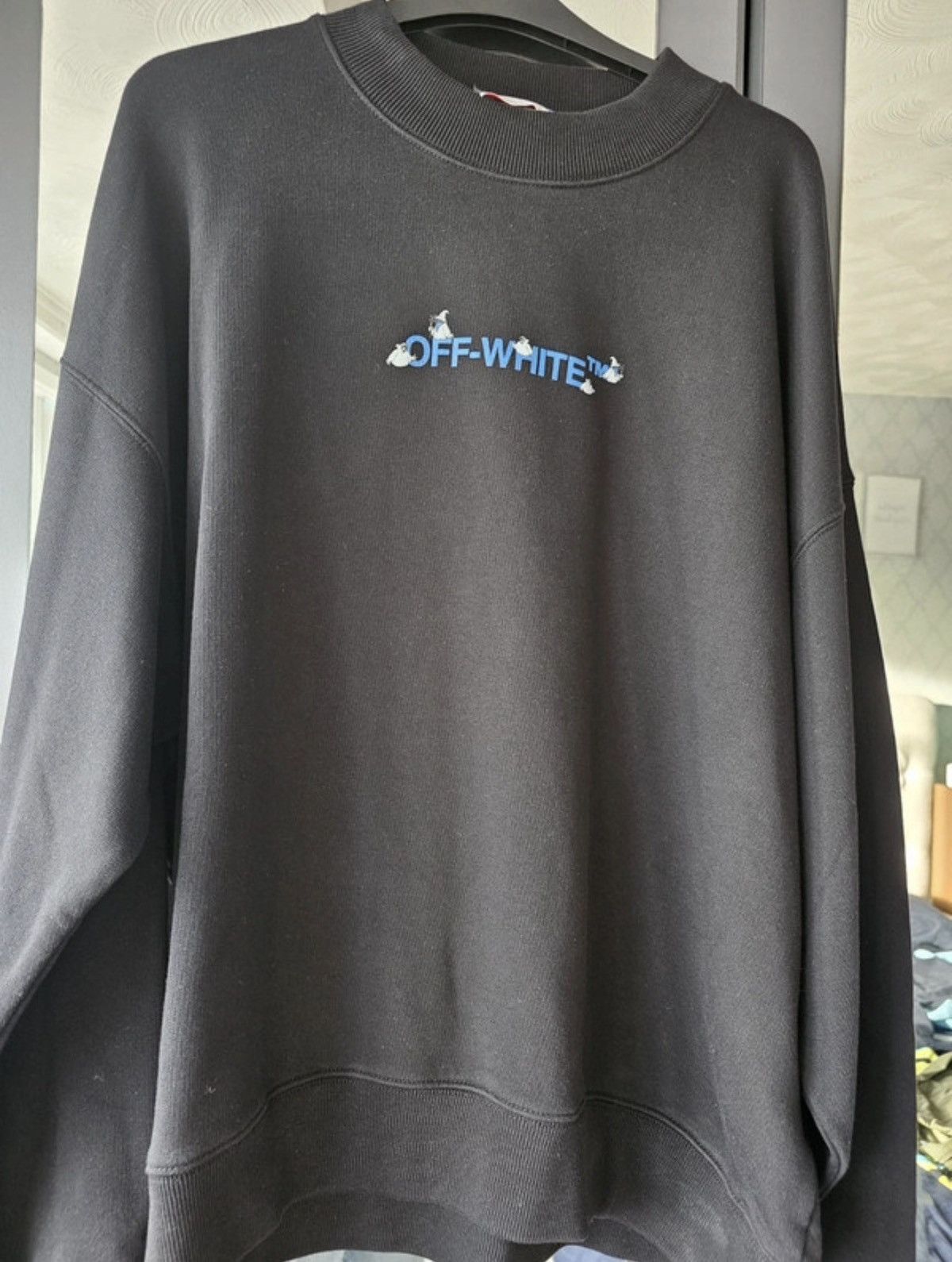 Off-White Off-White Wizard Arrows Sweatshirt Black Size US M / EU 48-50 / 2 - 2 Thumbnail