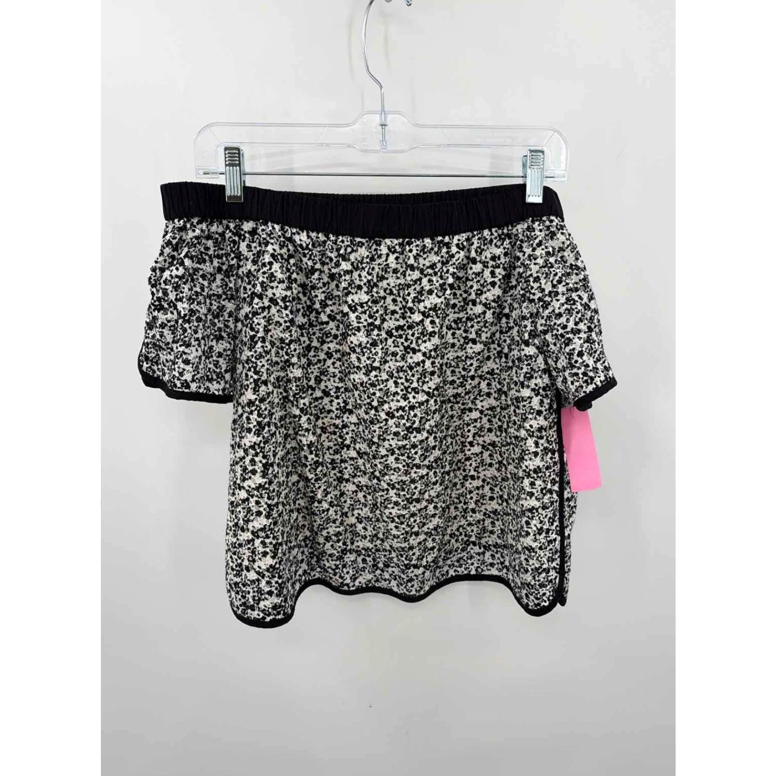Rag & Bone VINTAGE Pre-Owned Rag & Bone Black Size Medium Printed Blouse Size M / US 6-8 / IT 42-44 - 4 Thumbnail