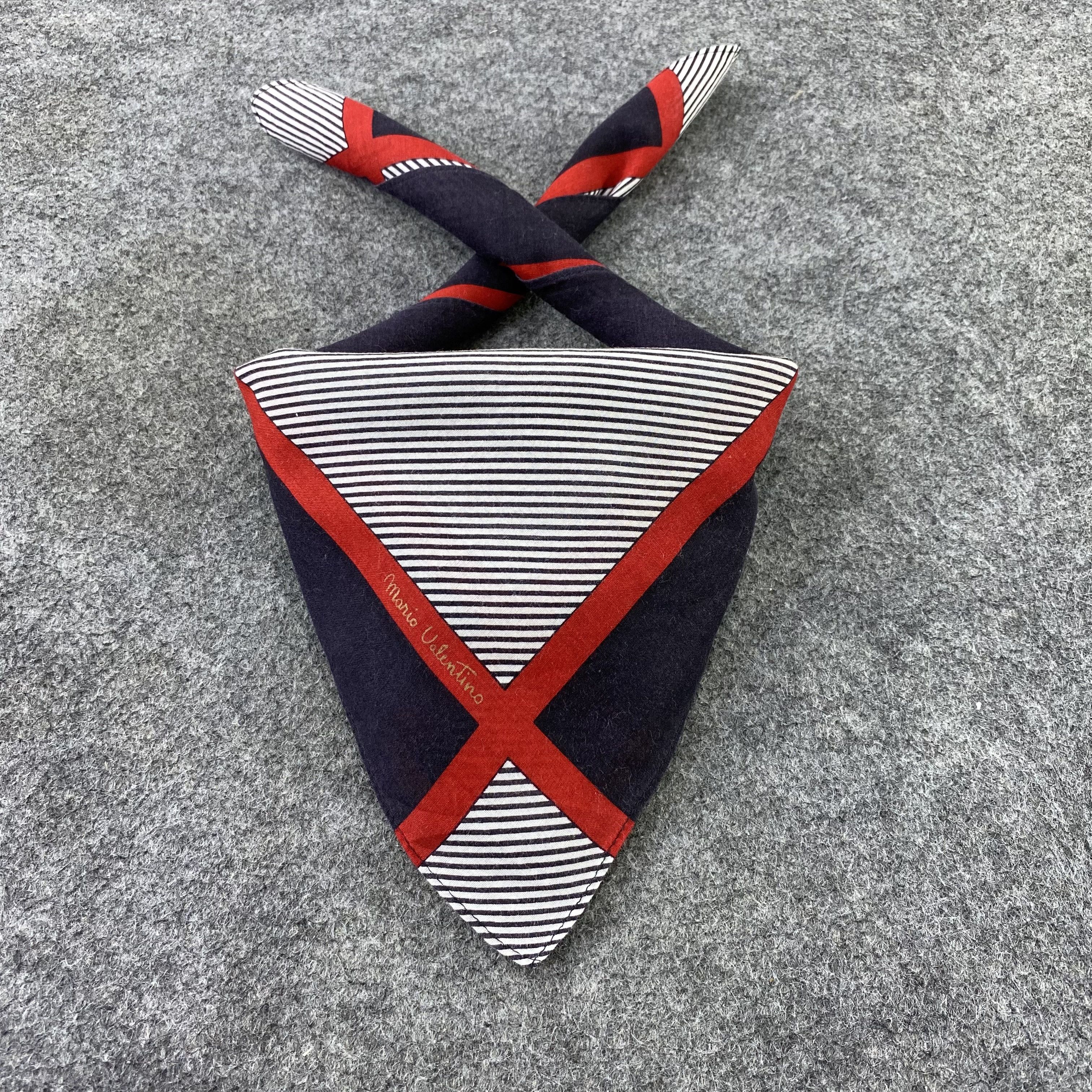 Designer Mario Valentino Handkerchief Neckerchief Bandana -B809 Size ONE SIZE - 2 Thumbnail
