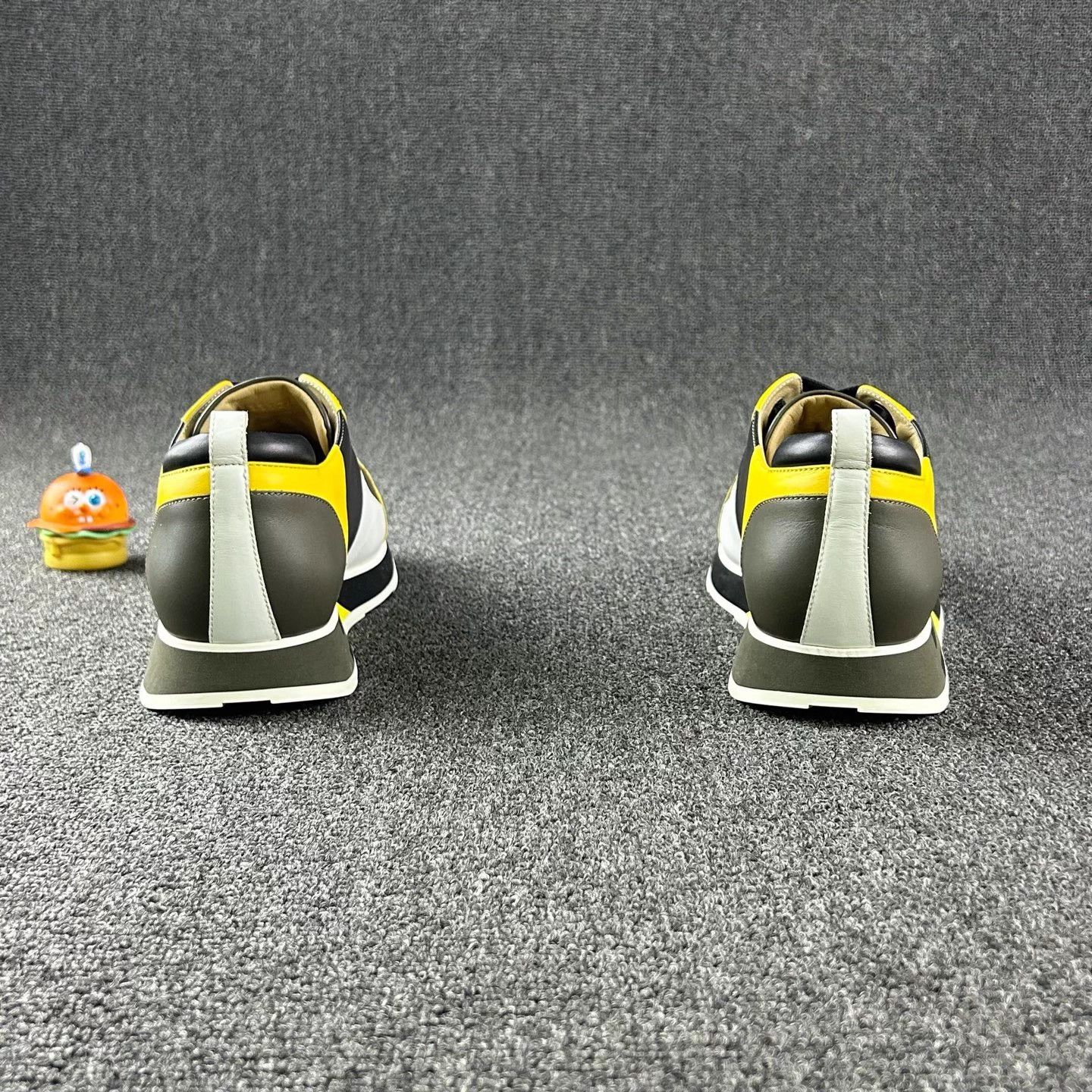 Hermes Hermes color blocked casual sneakers EUR41.5 Size US 8.5 / EU 41-42 - 5 Thumbnail