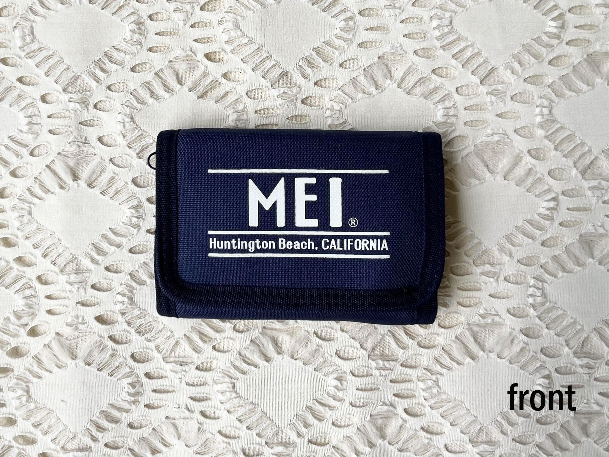 Vintage MEI Trifold wallet, velcro tape closure sporty style wallet Size ONE SIZE - 2 Thumbnail