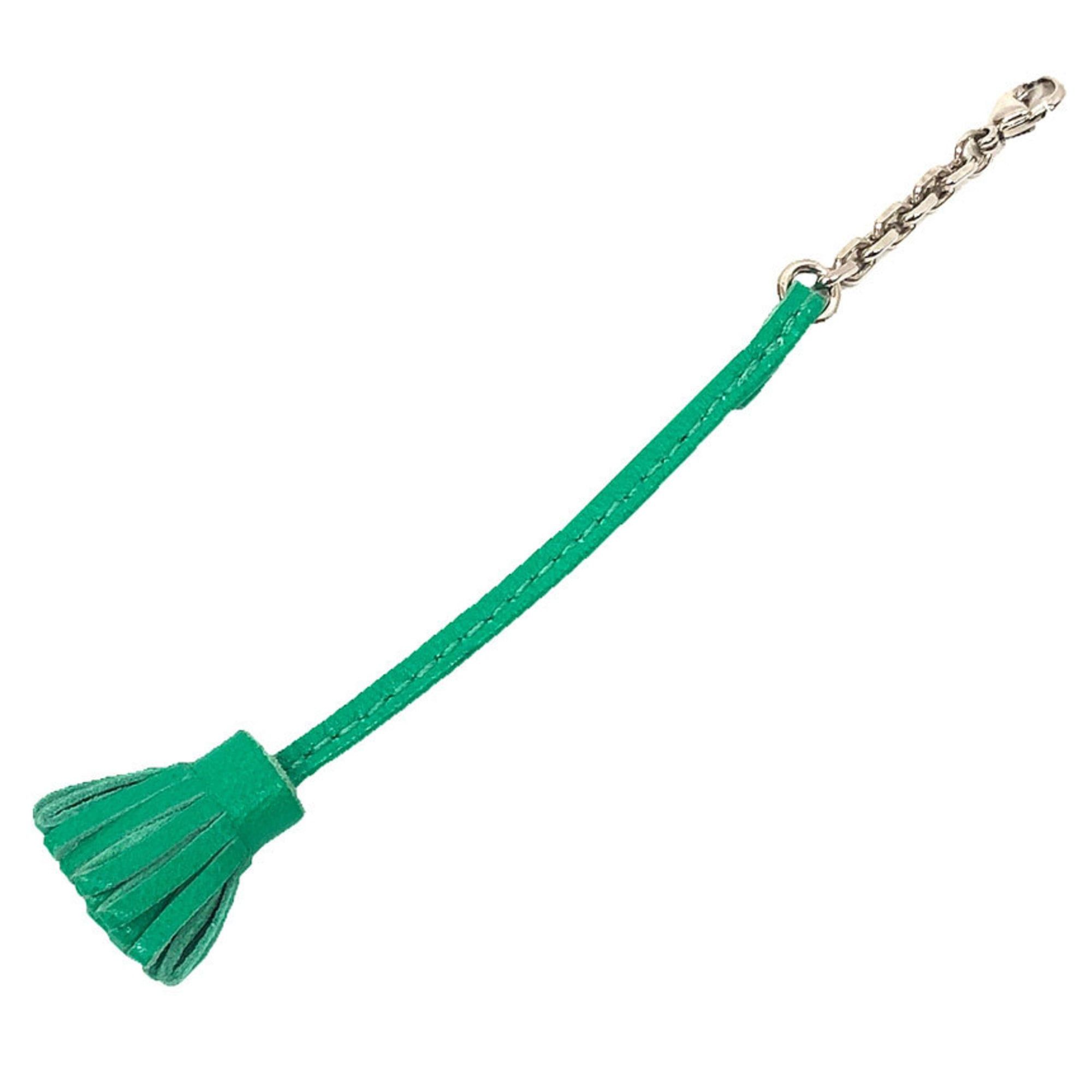 Hermes Hermes Hermès Carmencita Petit Pompon 13, Agnès Milo, Green, Bookmark, Keychain, Bag Charm Size ONE SIZE - 1 Thumbnail