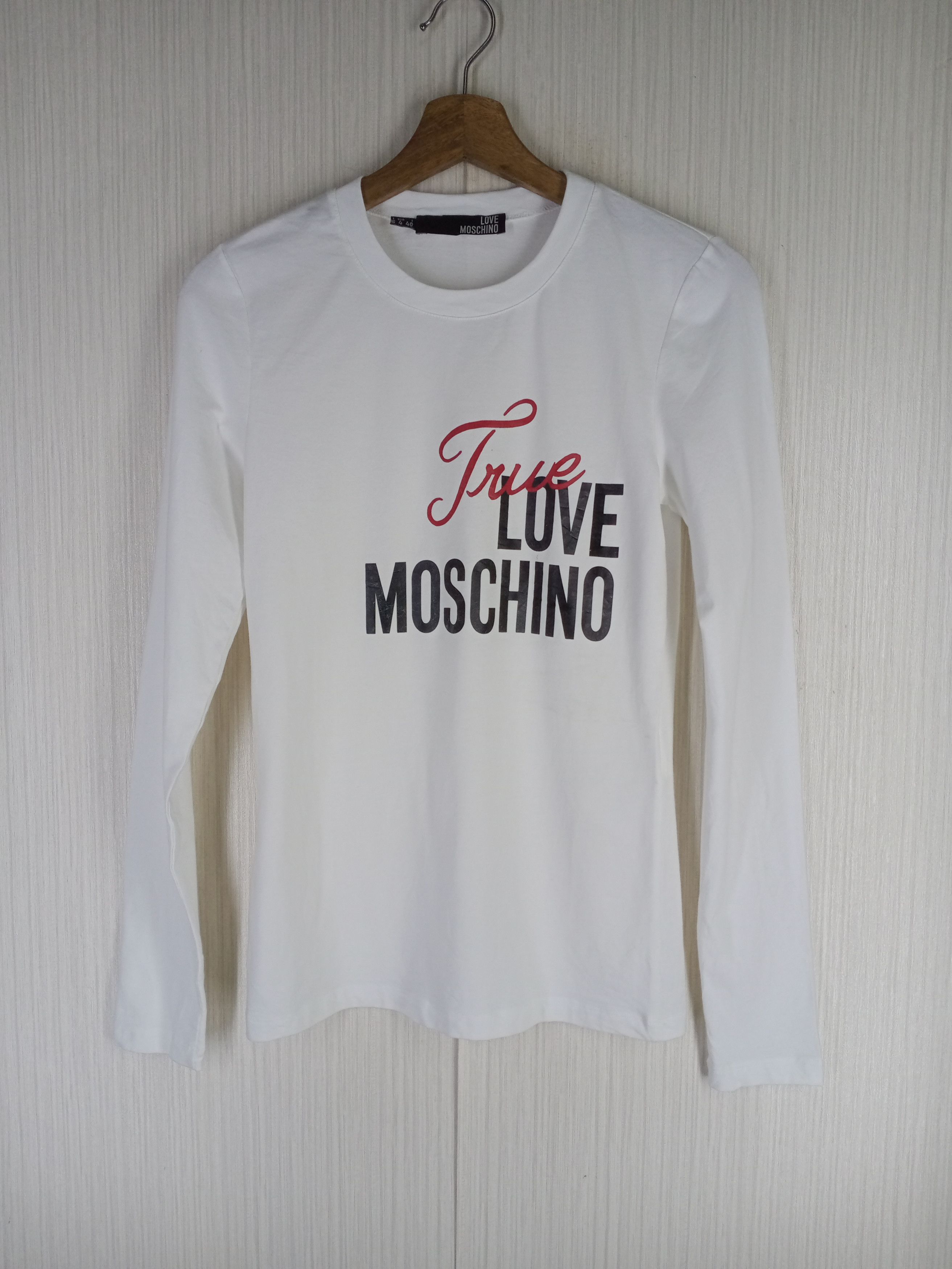 Love Moschino × Moschino Love Moschino Long Sleeve Tshirt Size XS / US 0-2 / IT 36-38 - 1 Thumbnail