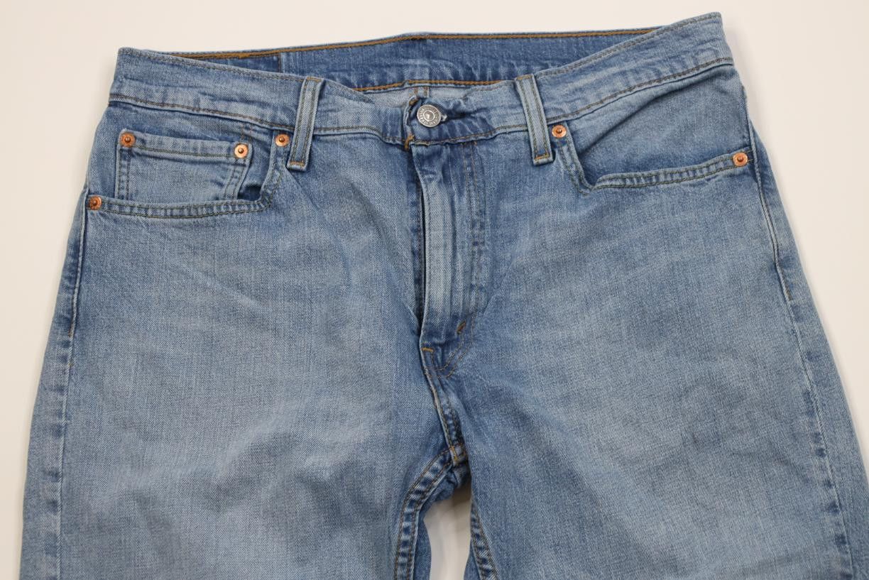 Levi's Vintage Y2K Levis 527 Bootcut Flared Denim Jeans Blue Size US 33 - 2 Thumbnail