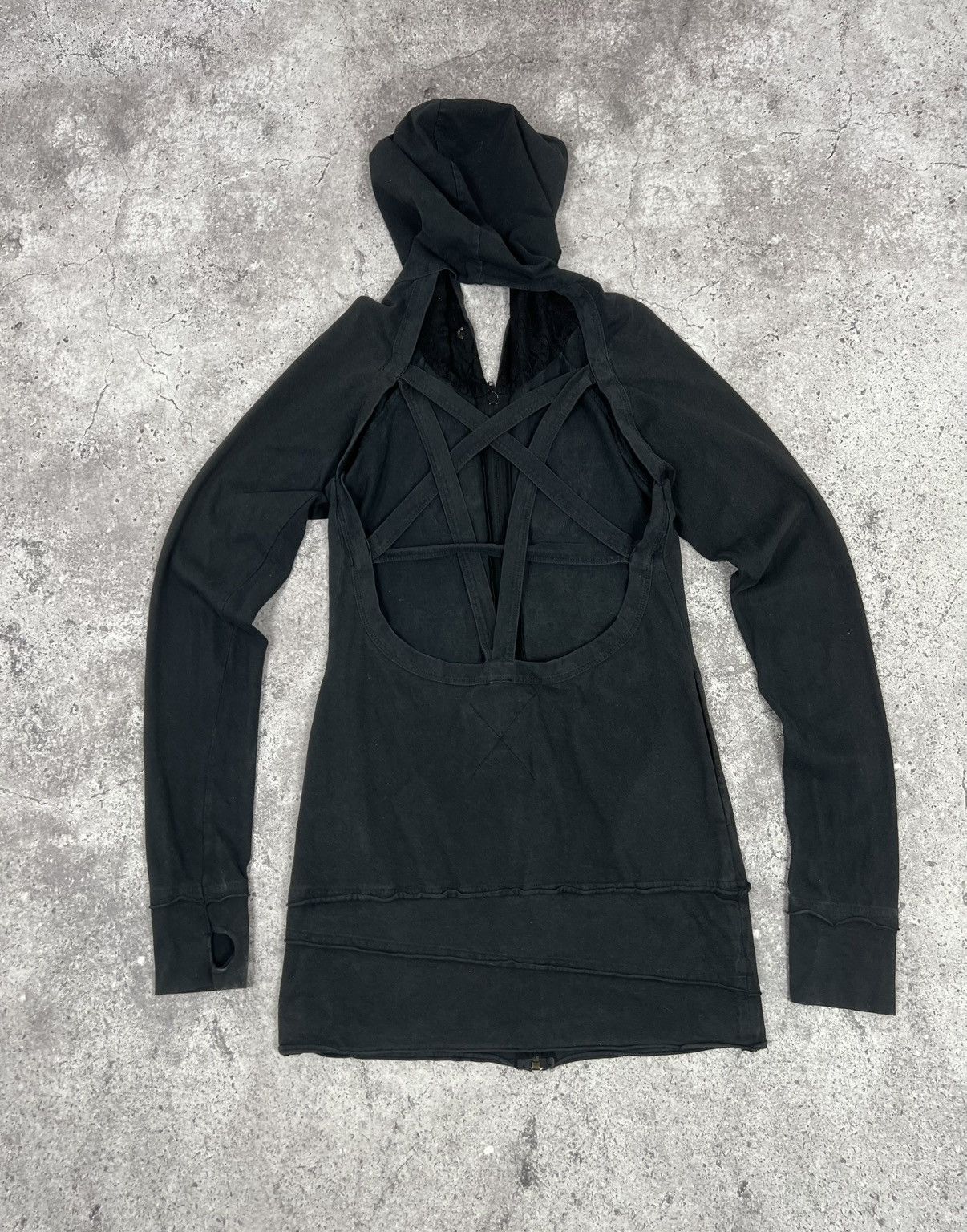 Other Heartless Zip Hoodie Cat Gothic Avant Garde Size S / US 4 / IT 40 - 11 Thumbnail