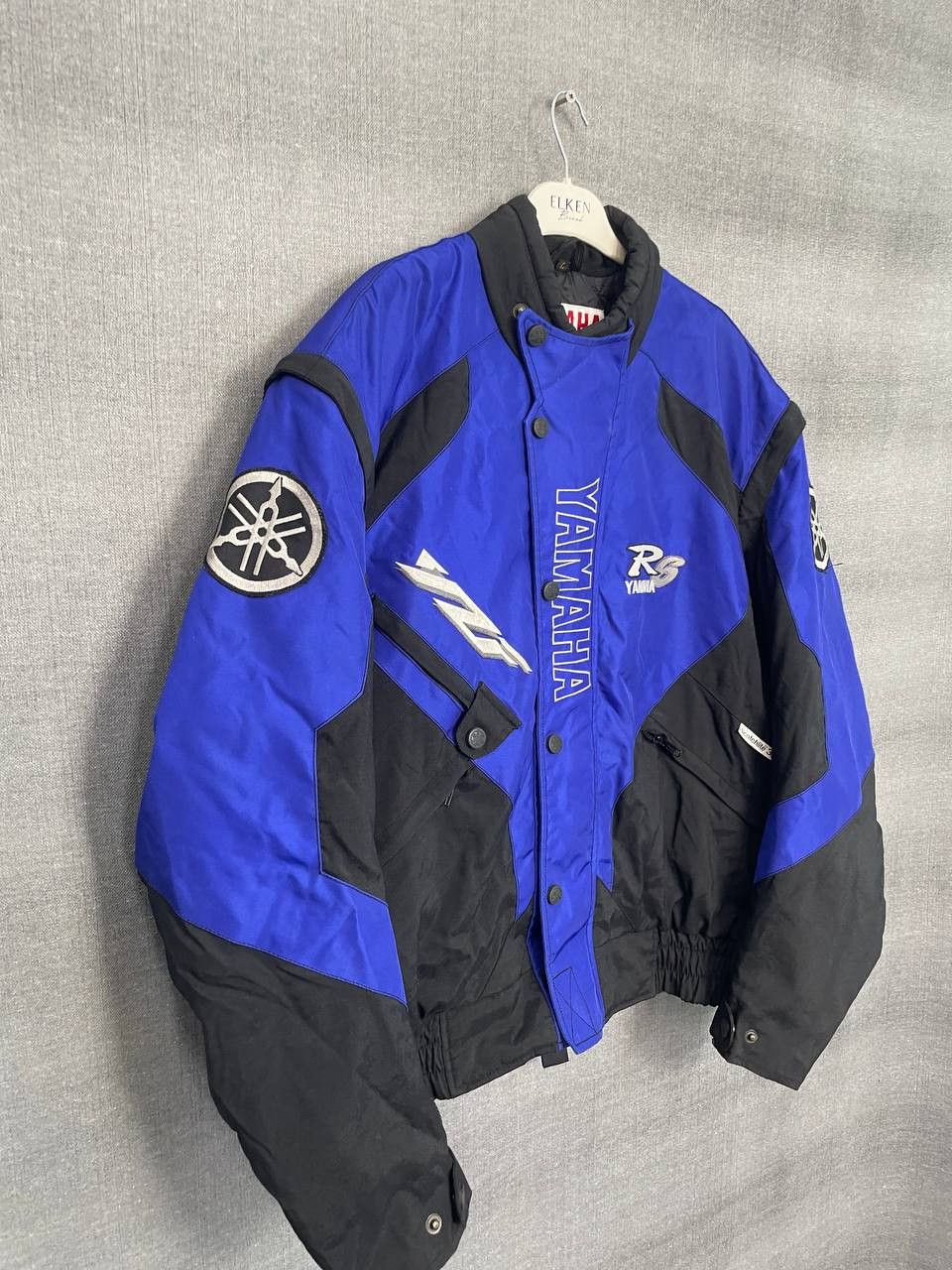 Yamaha VINTAGE YAMAHA R6 BLUE MOTO RACING RALLY F1 MOTOSPORT JACKET Size US L / EU 52-54 / 3 - 2 Thumbnail