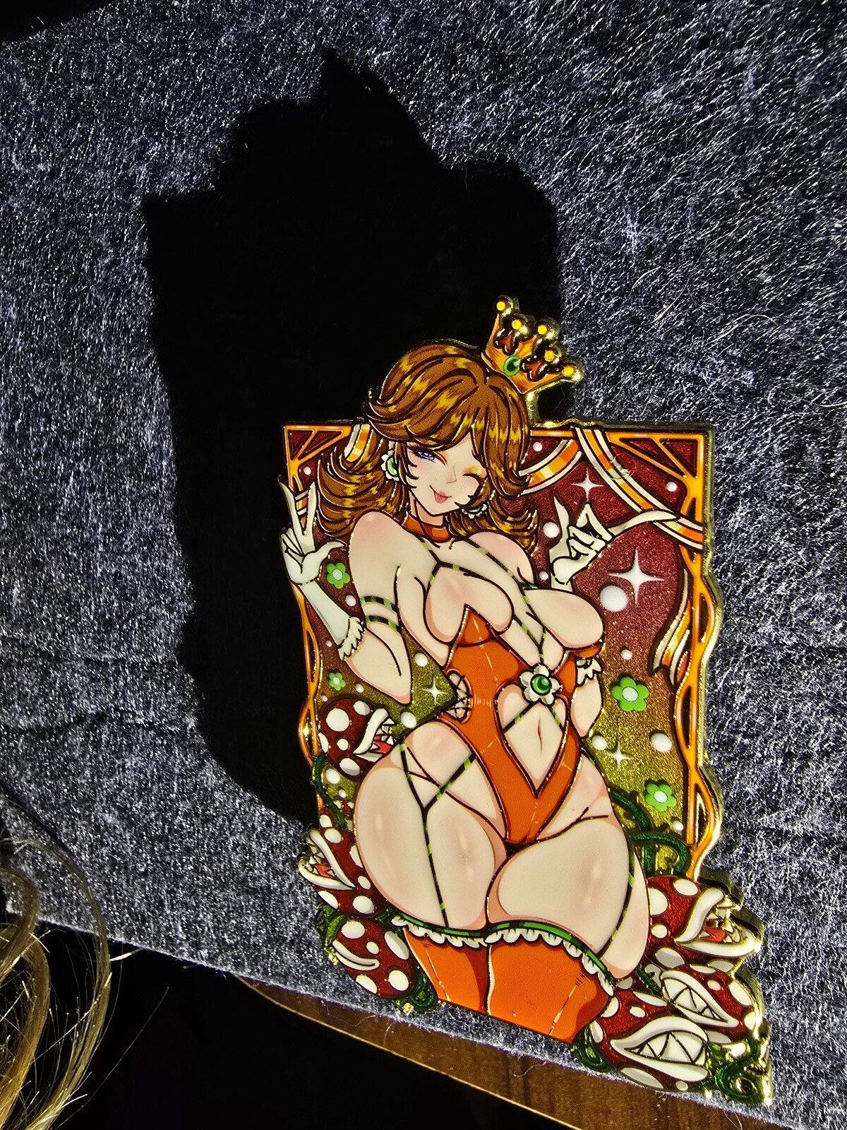 Independent Truck Co. Daisy Lewd Enamel Pin by DaPinGoat Size ONE SIZE - 6 Thumbnail