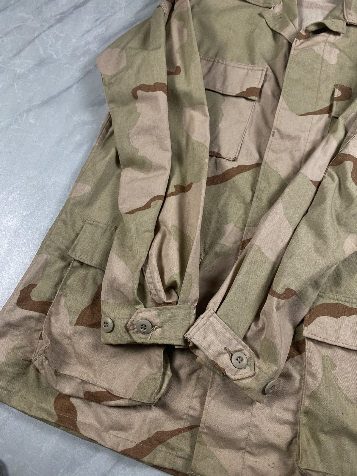 Japanese Brand Rare Vintage Army Camo Military Jacket Size US L / EU 52-54 / 3 - 4 Thumbnail
