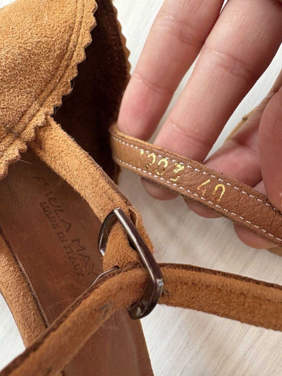Vintage Paula Mayer sandals Size US 9 / IT 39 - 13 Thumbnail