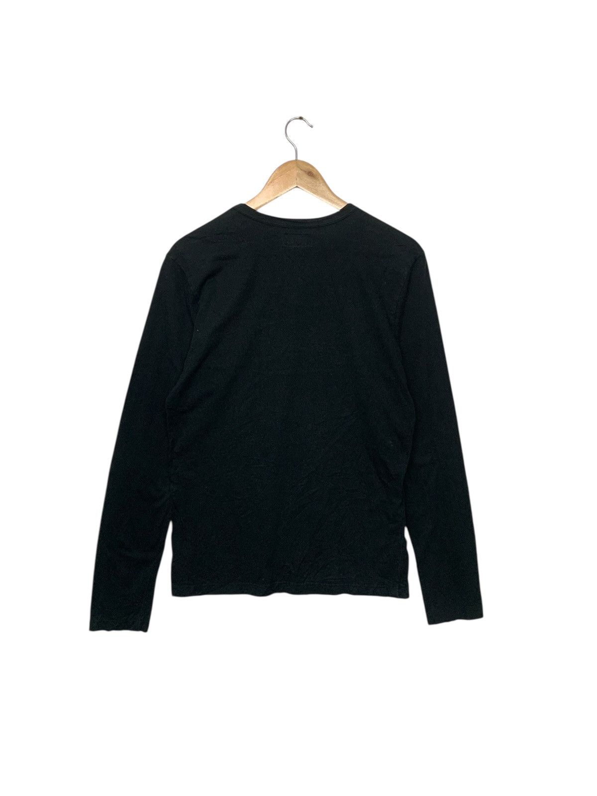 agnes b. Rare Vintage 90's Agnes B Center Logo Longsleeve T Shirt