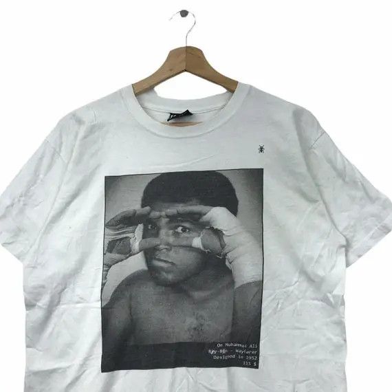 Hype Means Nothing Vtg HYPE MEANS NOTHING Muhammad Ali 1952 Tee Shirt Boxer Size US M / EU 48-50 / 2 - 3 Thumbnail