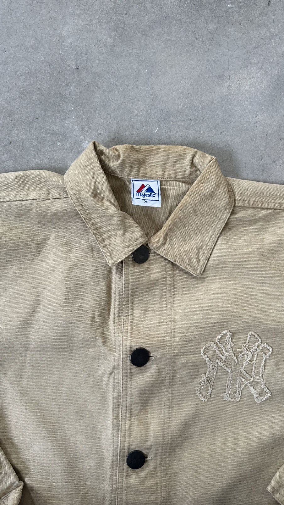 Majestic VINTAGE MAJESTIC NEW YORK HEAVY JACKET Size US XL / EU 56 / 4 - 7 Thumbnail