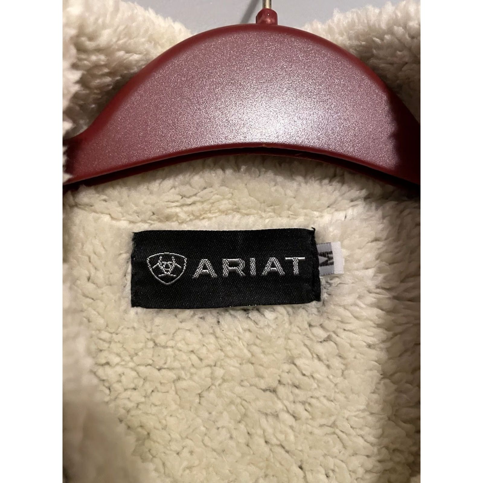 Ariat Ariat Jacket Men’s M Softshell Leather Sherpa Aztec Brown Motorcycle Cowboy NWT Size US M / EU 48-50 / 2 - 6 Thumbnail
