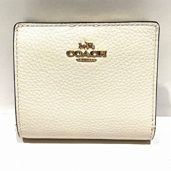 Coach Coach Coach Leather Snap Wallet C2862 Leather Short Wallet C2862 in Great Condition Size ONE SIZE - 1 Thumbnail
